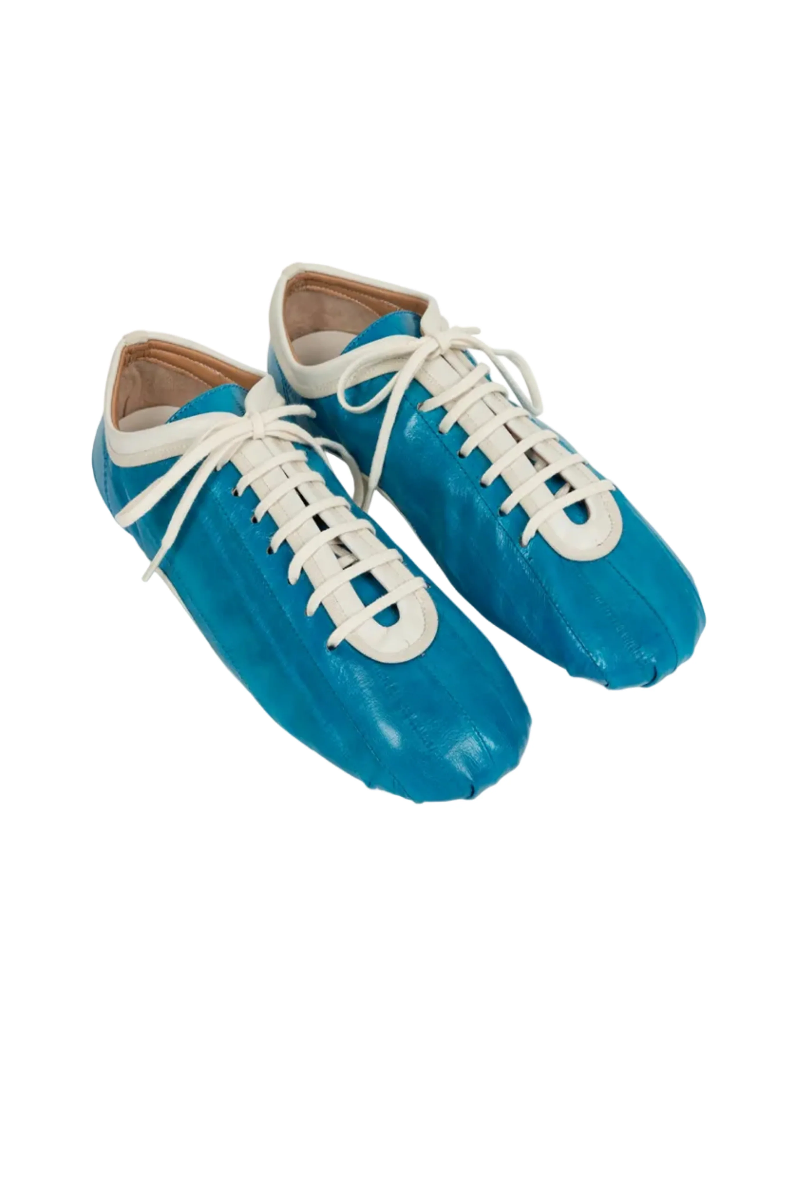 Climbing Ballerina Shoe in Turquoise - Image 2