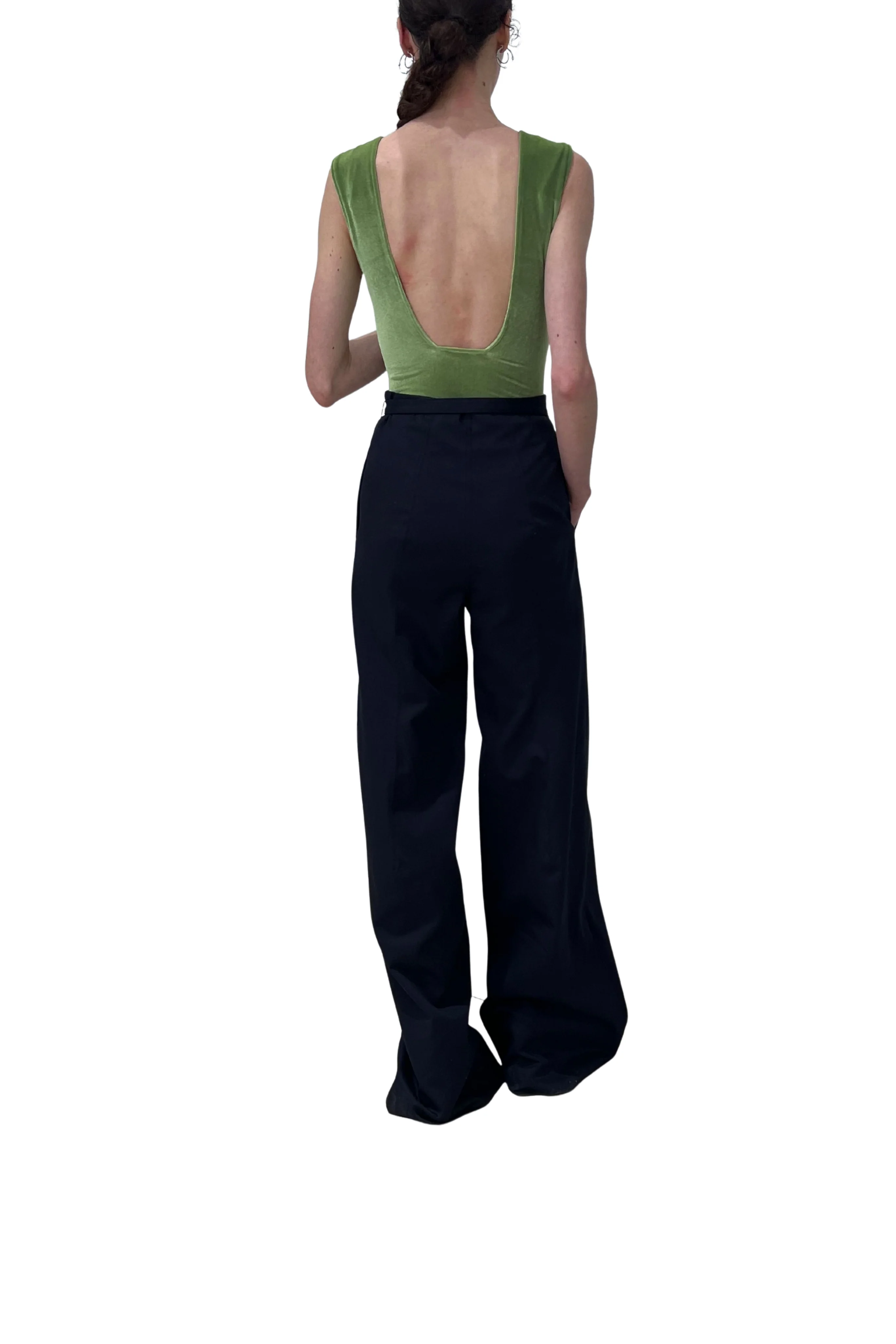 Belted Wide Trousers - Image 4