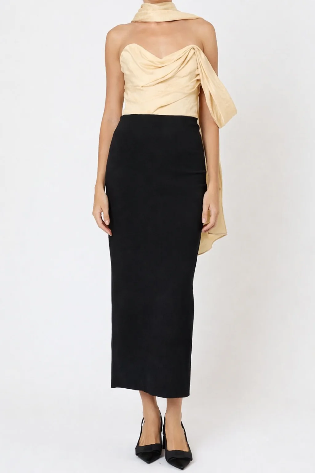 Burbling Stream Scarf Dress - Image 2