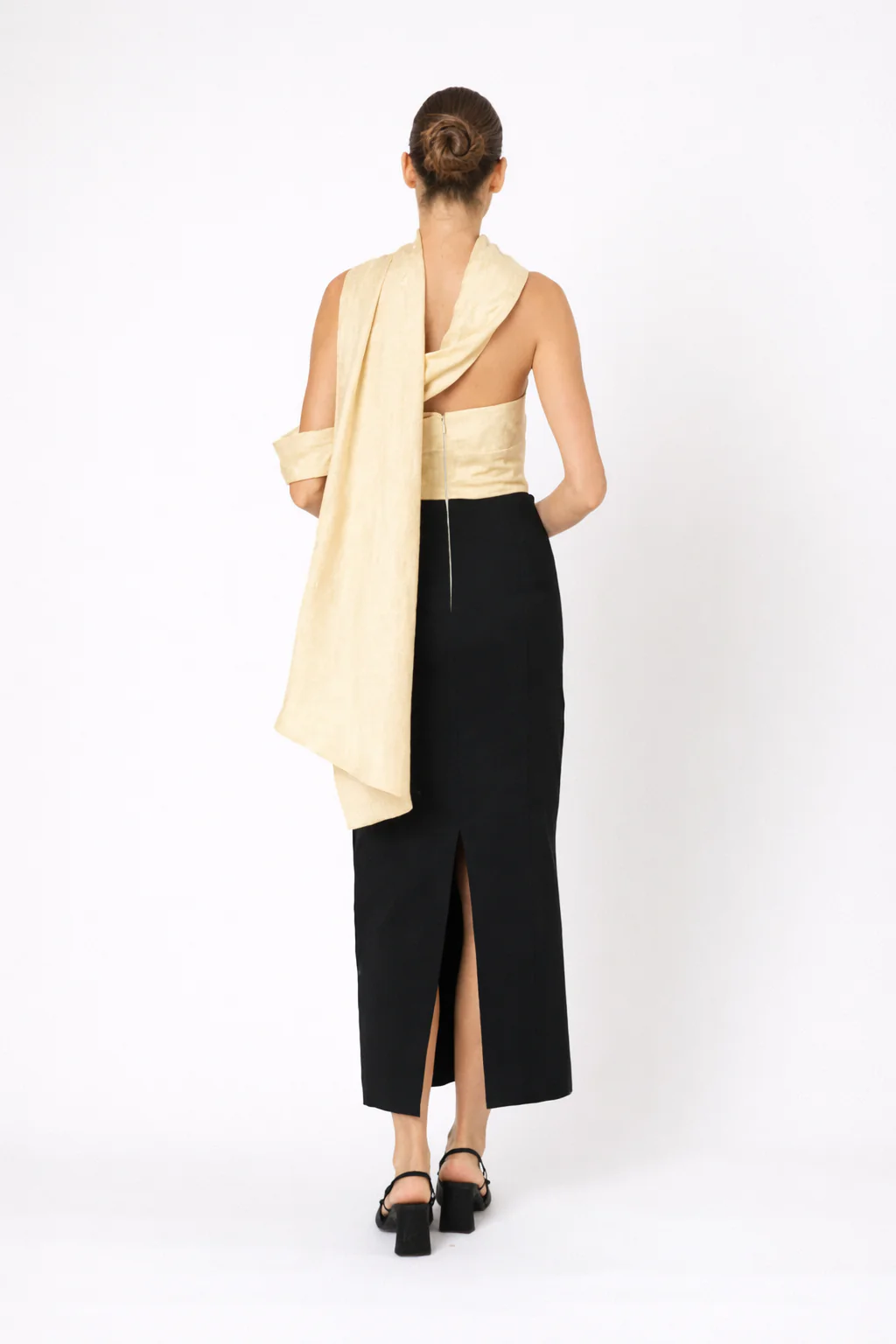 Burbling Stream Scarf Dress - Image 4
