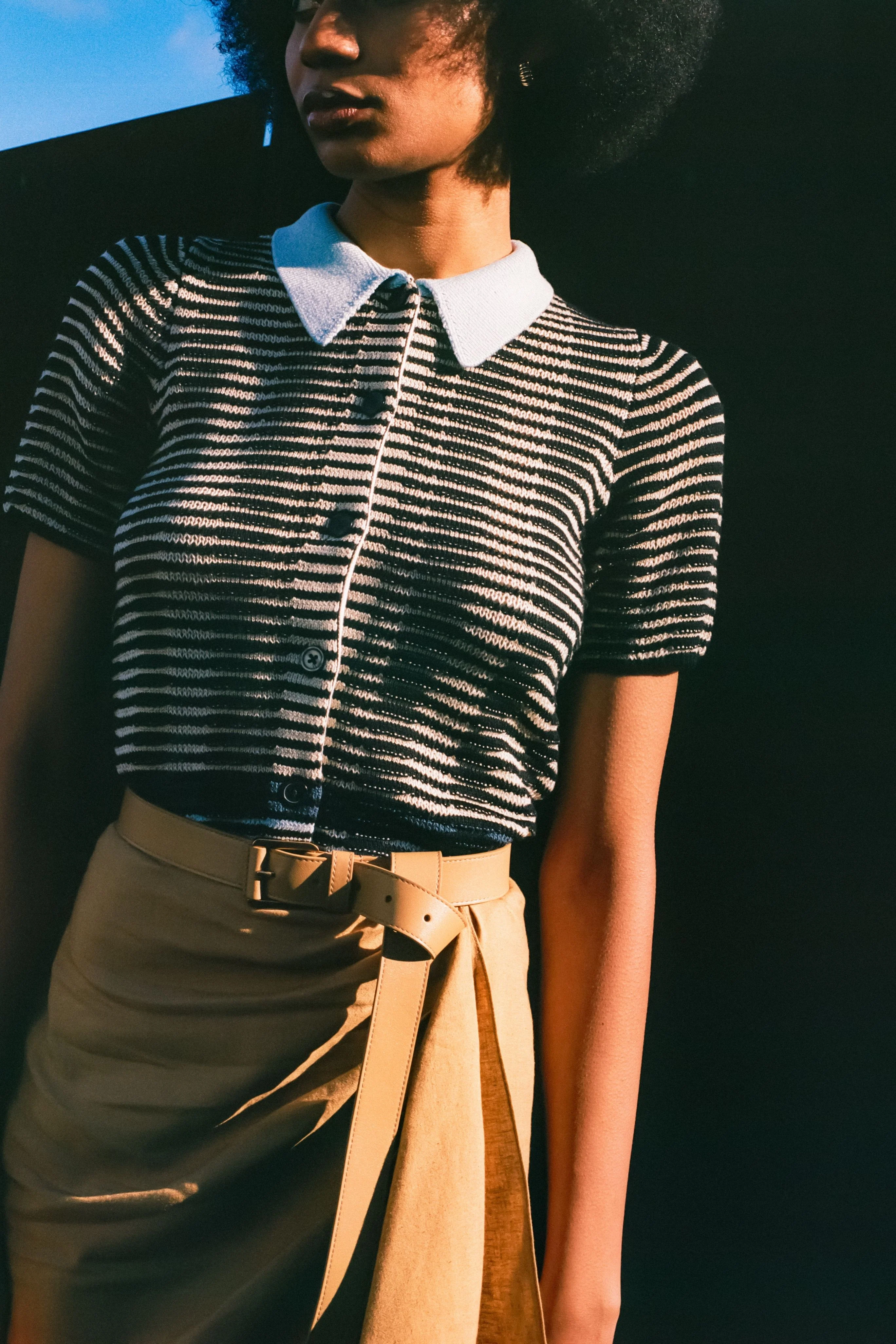 Cascade Skirt in Brown - Image 4