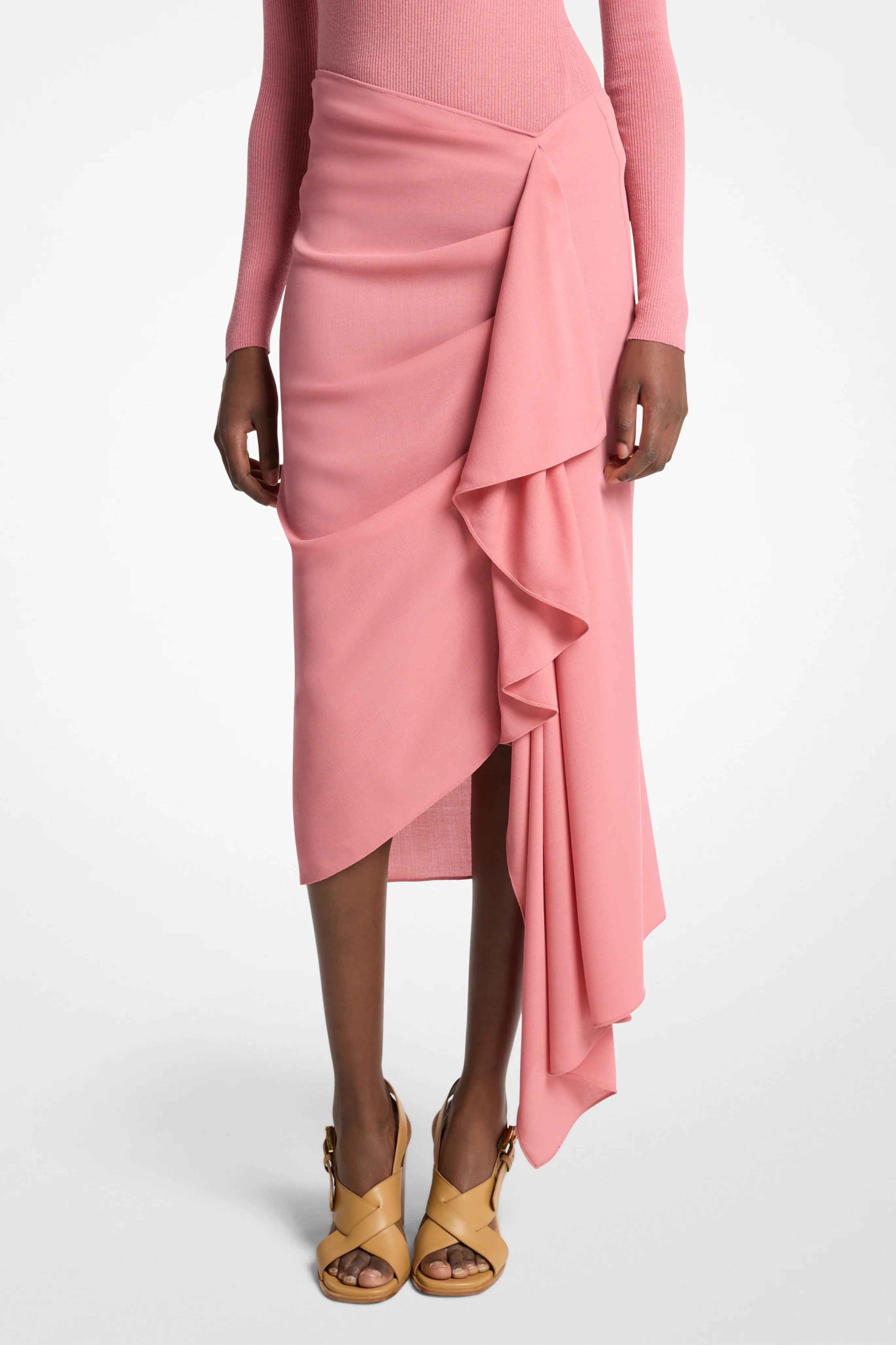 Cascade Skirt in Guava - Image 2