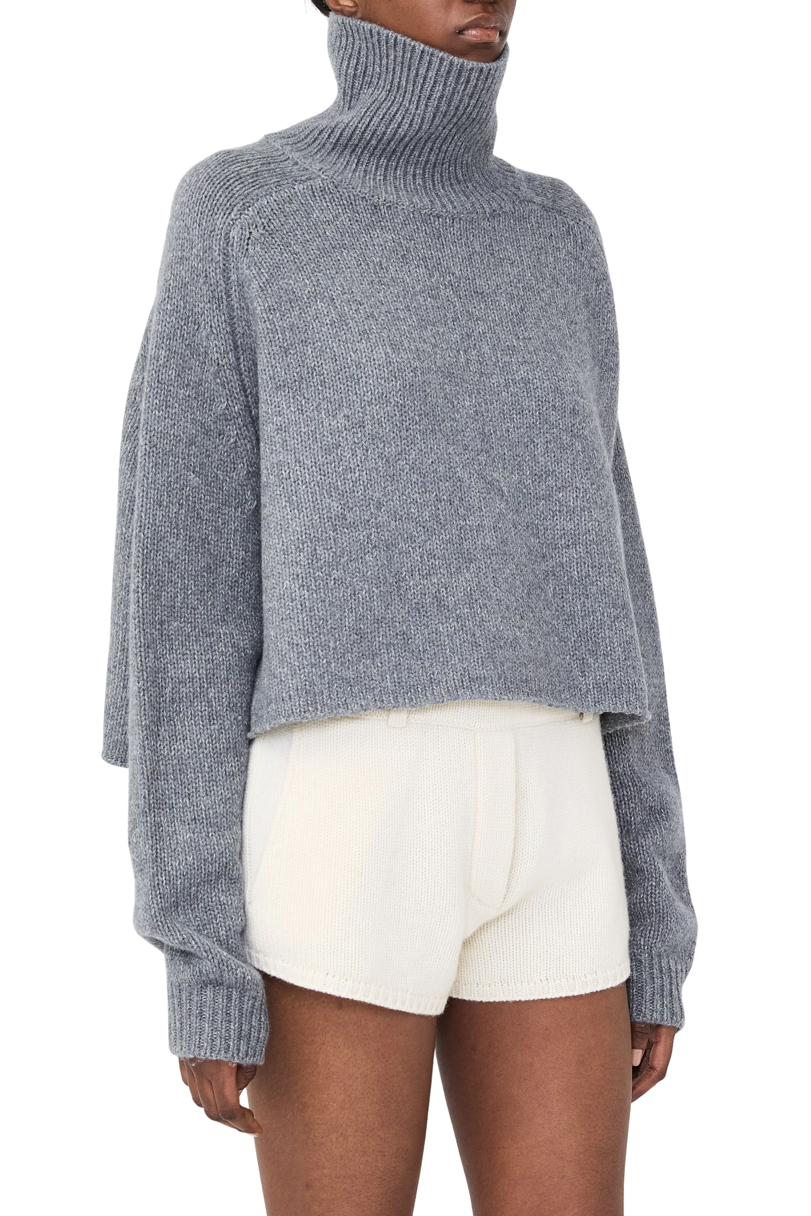 Cathie D Sweater in Grey - Image 4