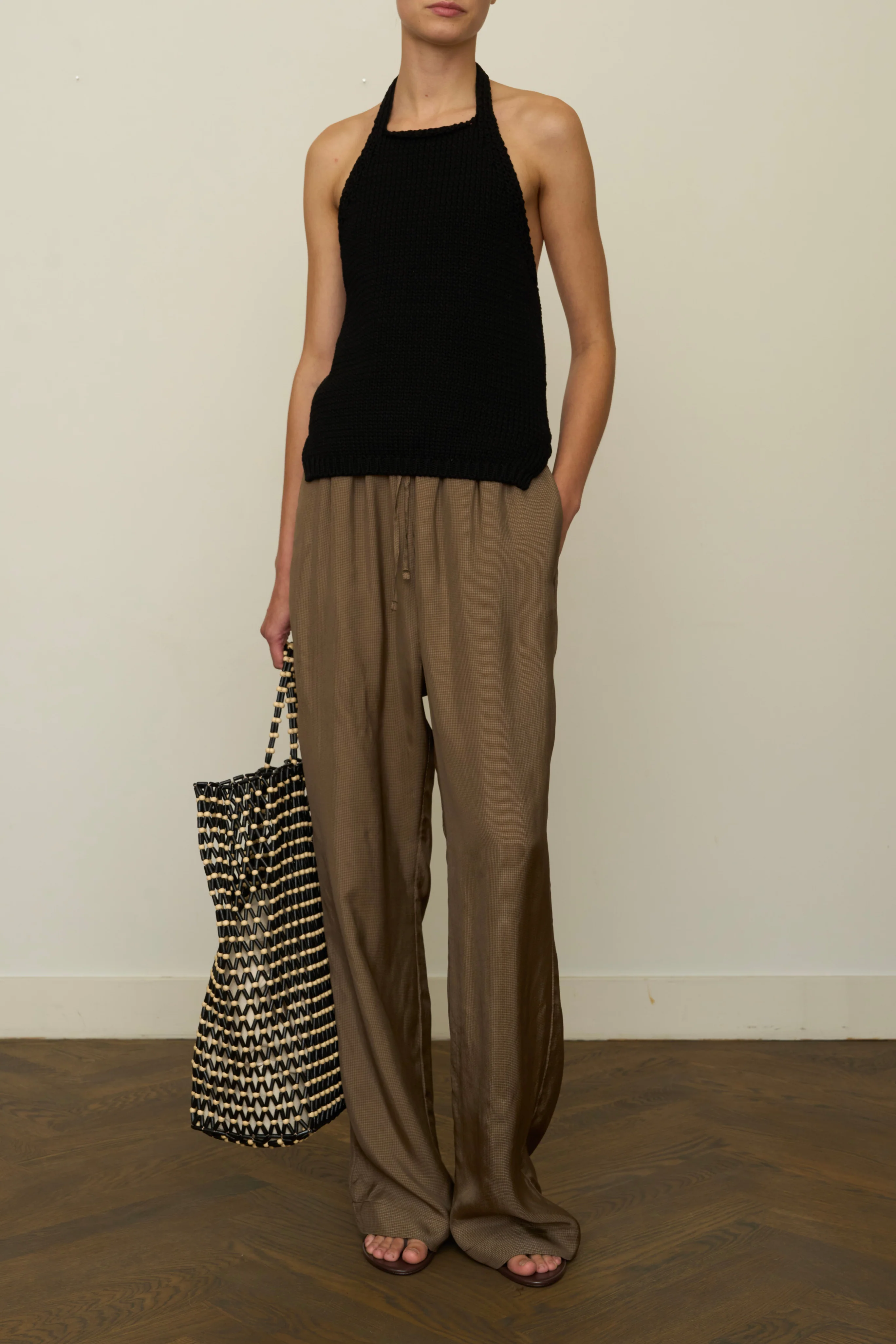 Chunky Knit Halter Top - Image 2