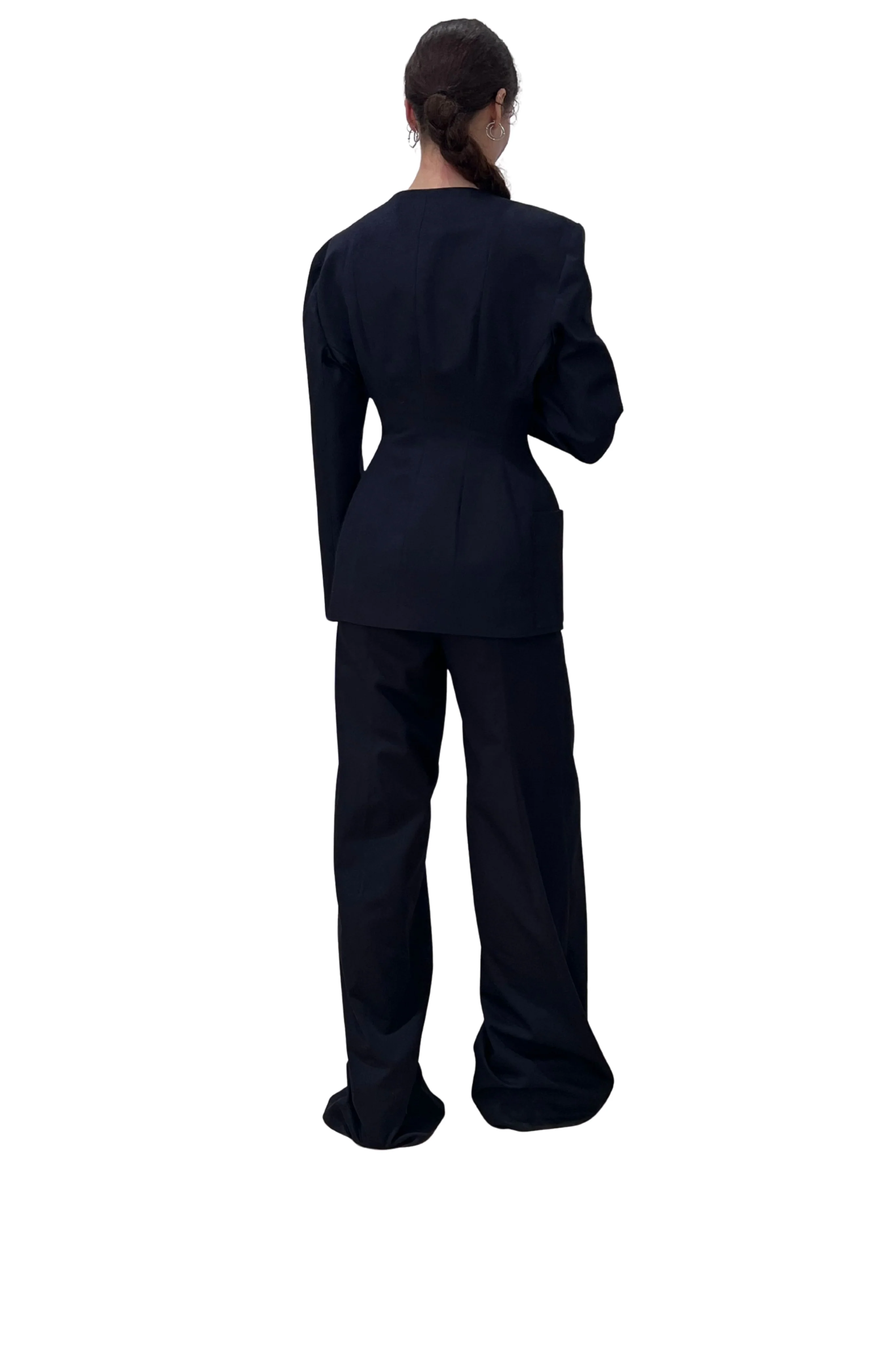 Cinched Tailored Jacket - Image 4