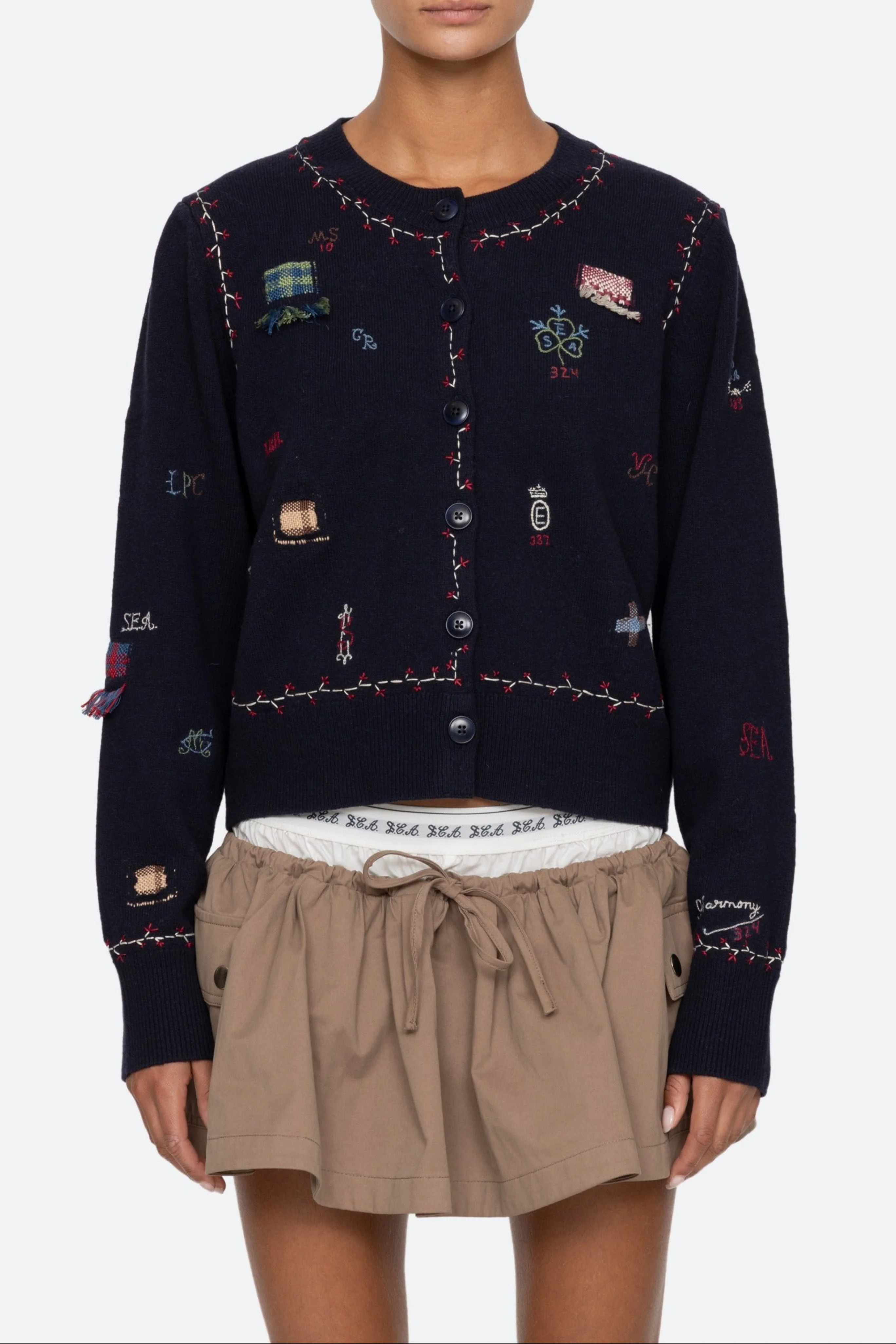 Claira Embroidered Cardigan - Image 5