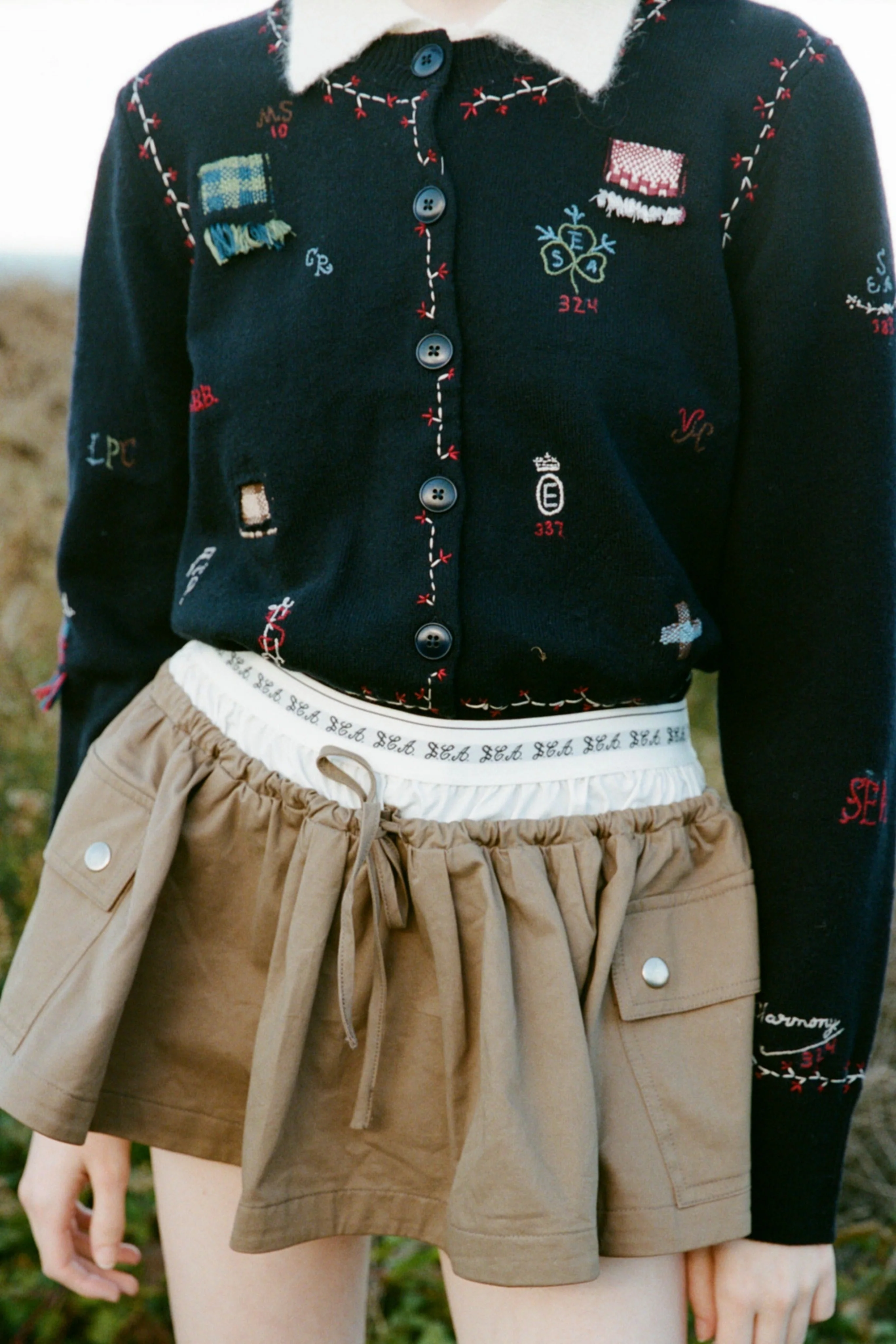 Claira Embroidered Cardigan - Image 9