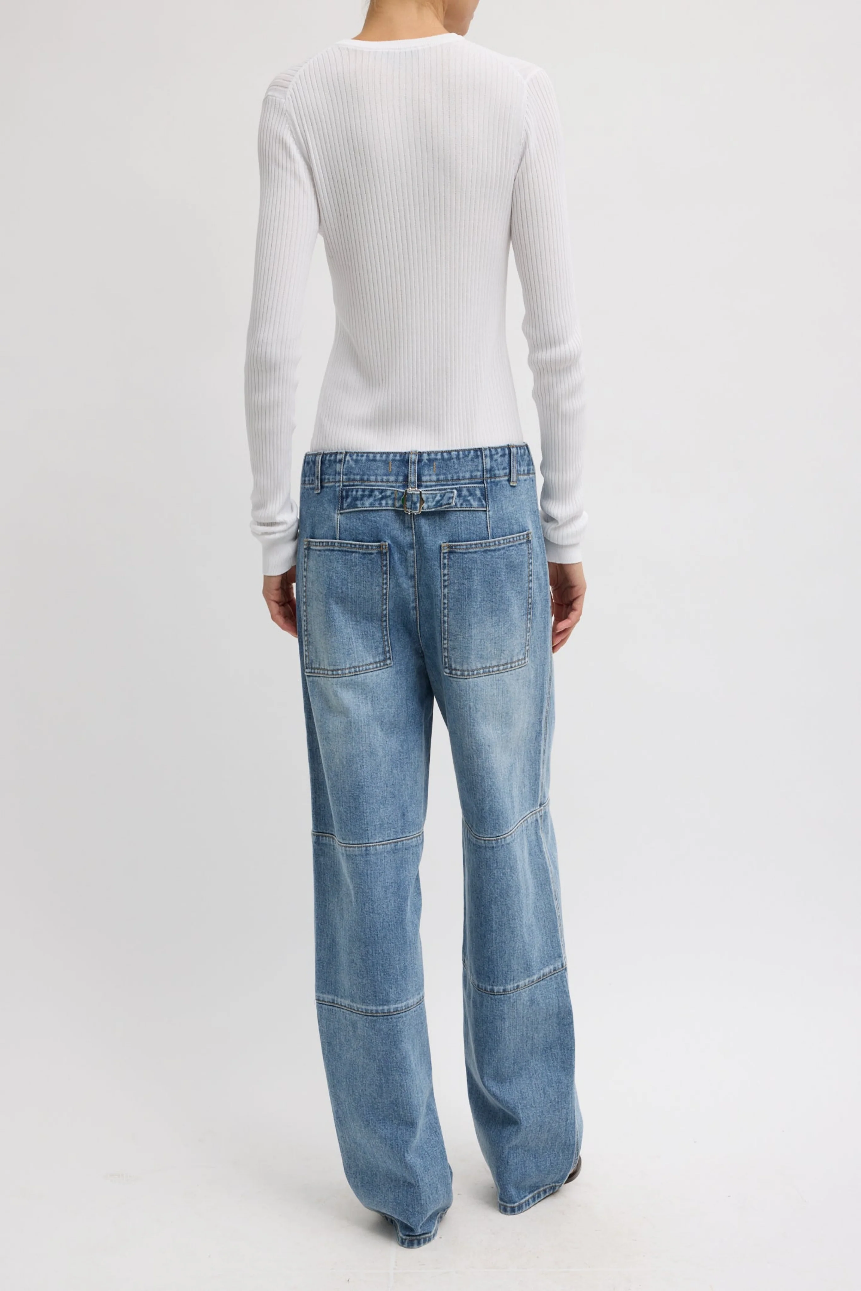 Classic Wash Denim Fischer Jean - Image 3