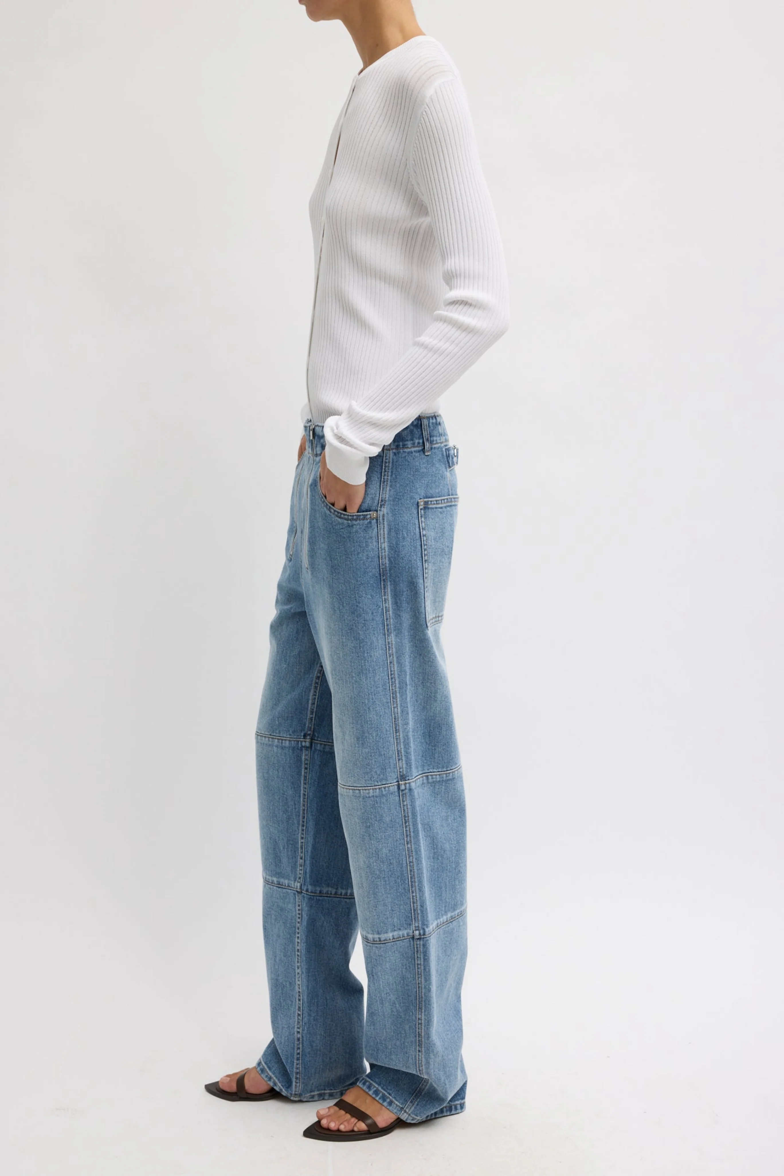 Classic Wash Denim Fischer Jean - Image 4
