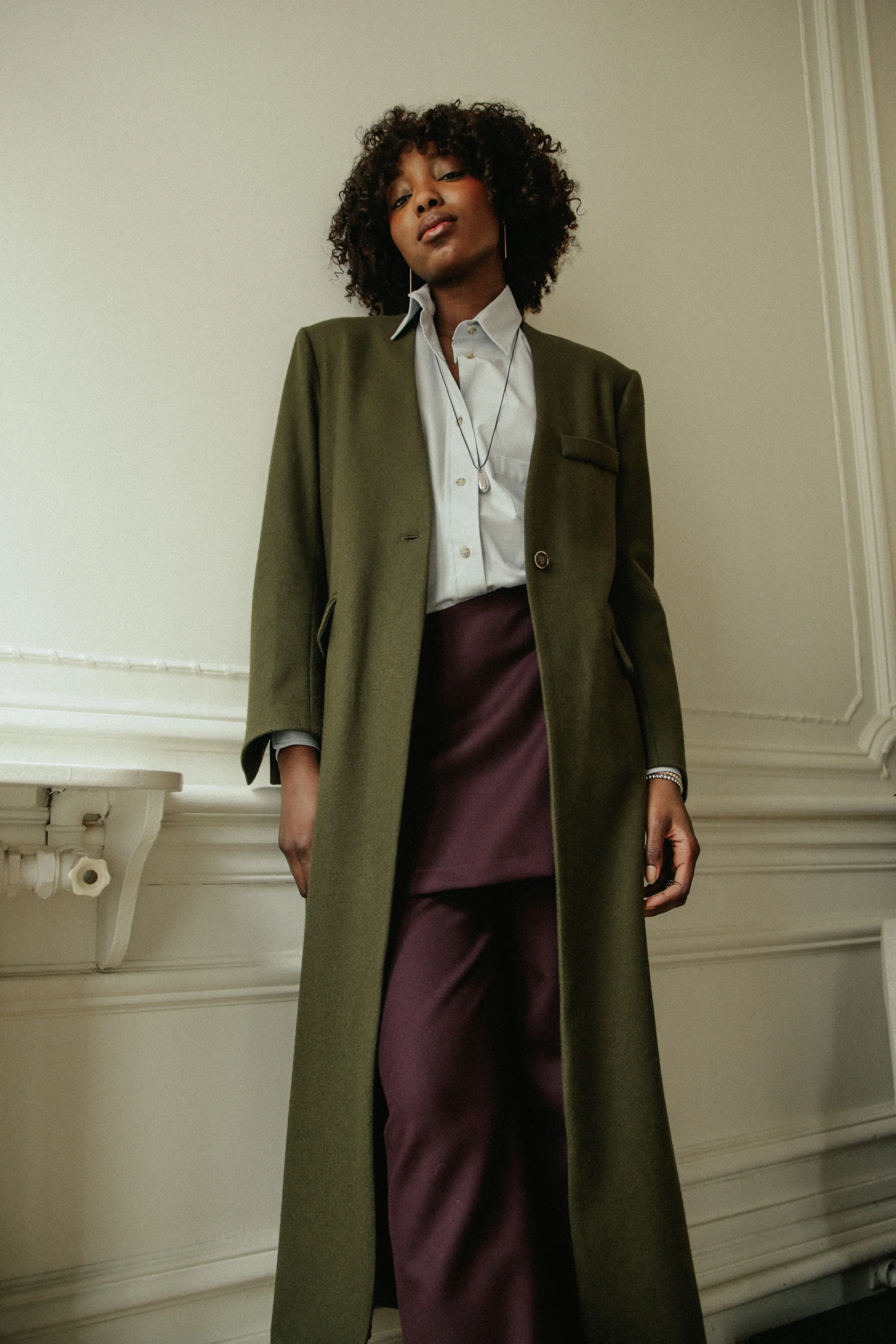 Combination Trouser - Plum - Image 4