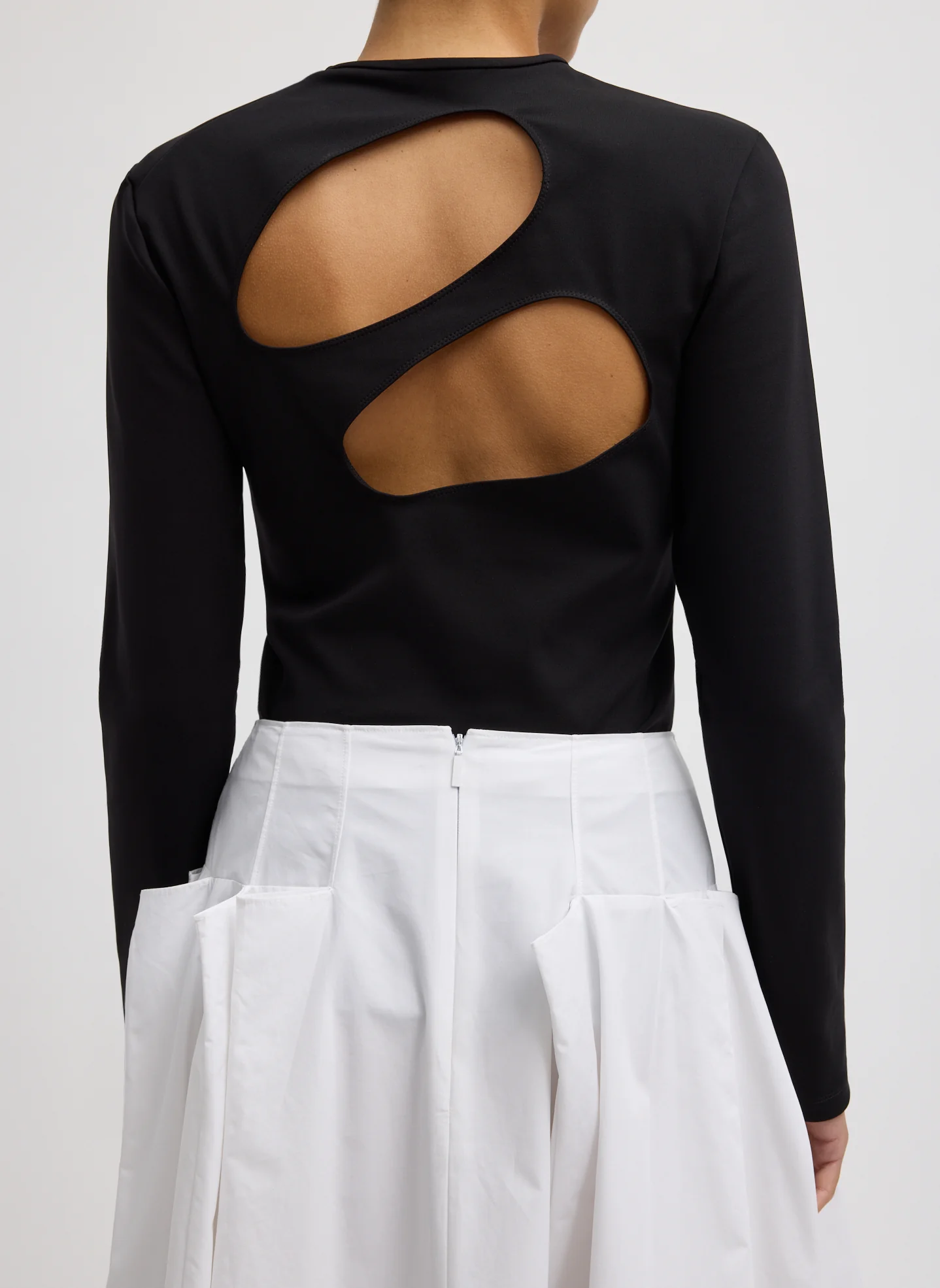 Compact Ultra Stretch Cut Out Back Top - Image 3