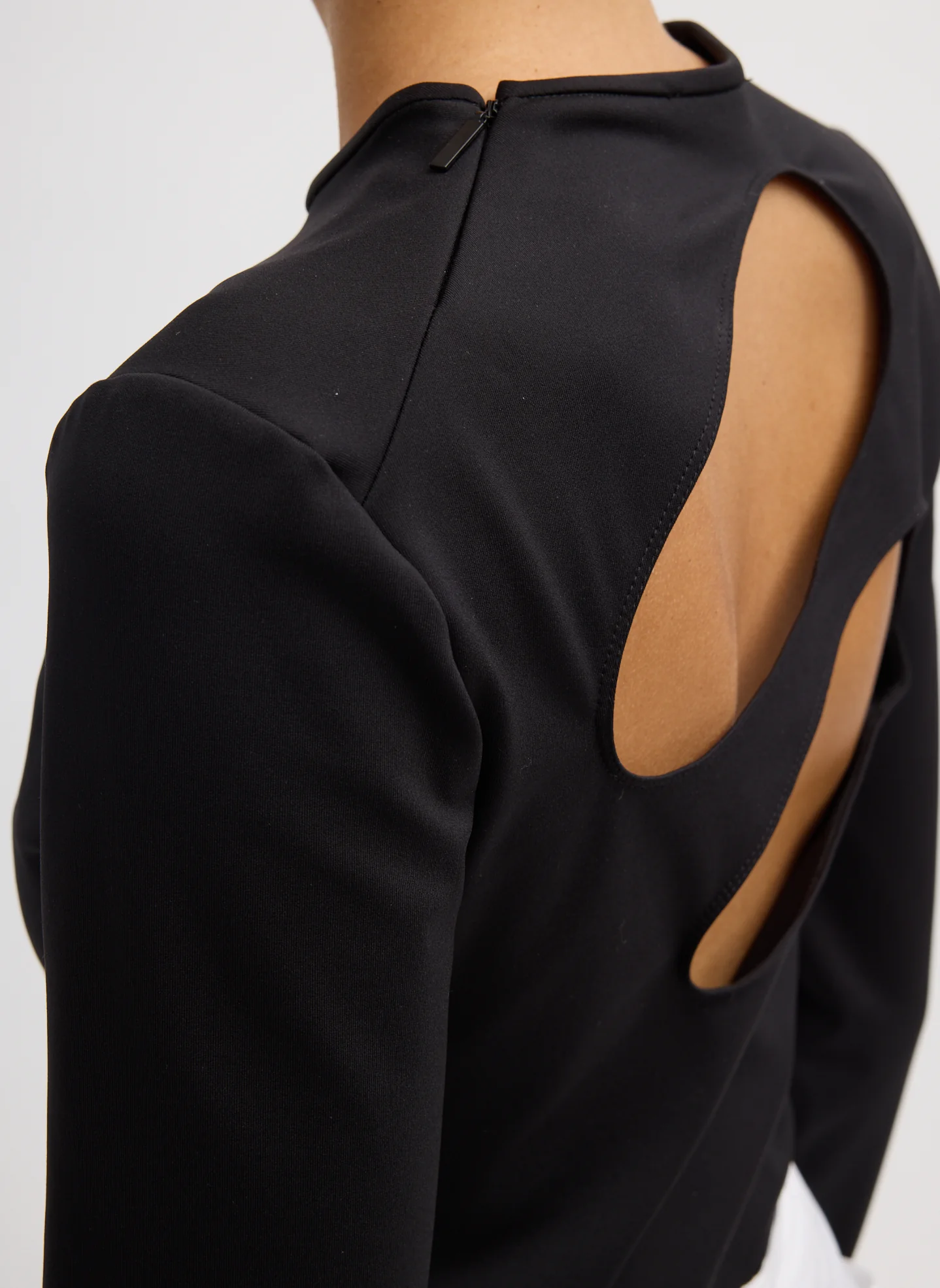 Compact Ultra Stretch Cut Out Back Top - Image 4
