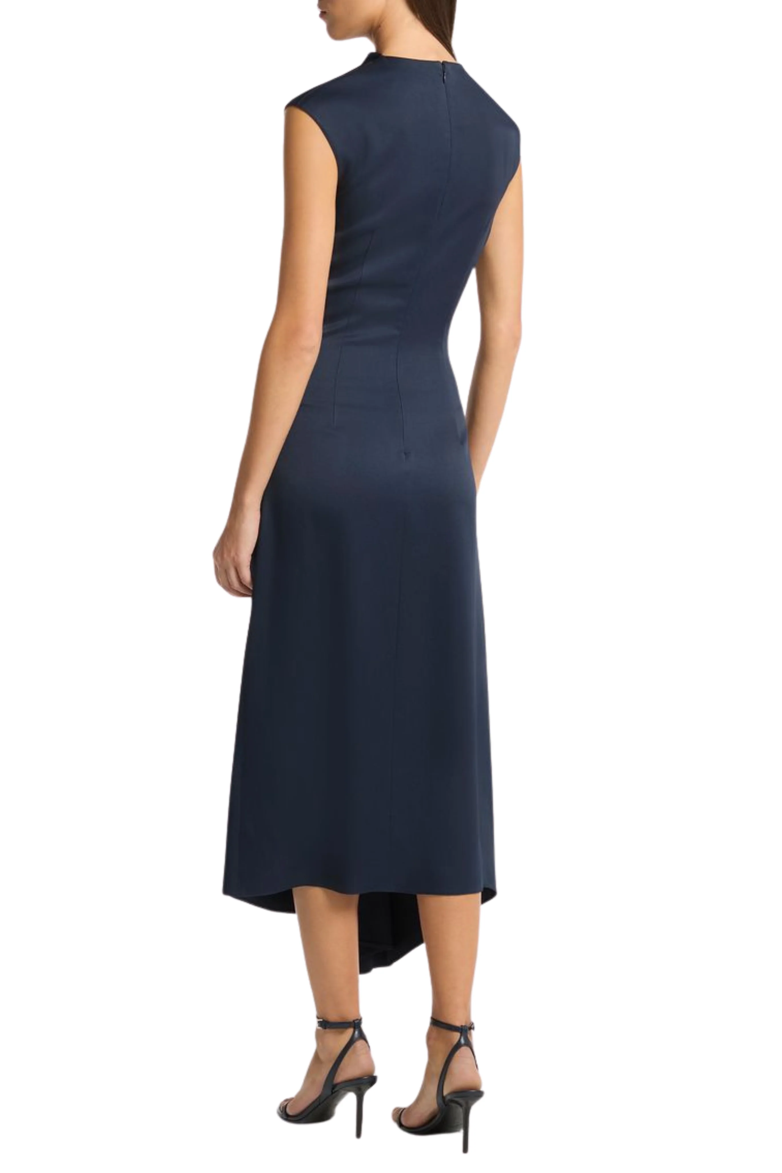 Cowl Neck Cinch Dress - Image 3