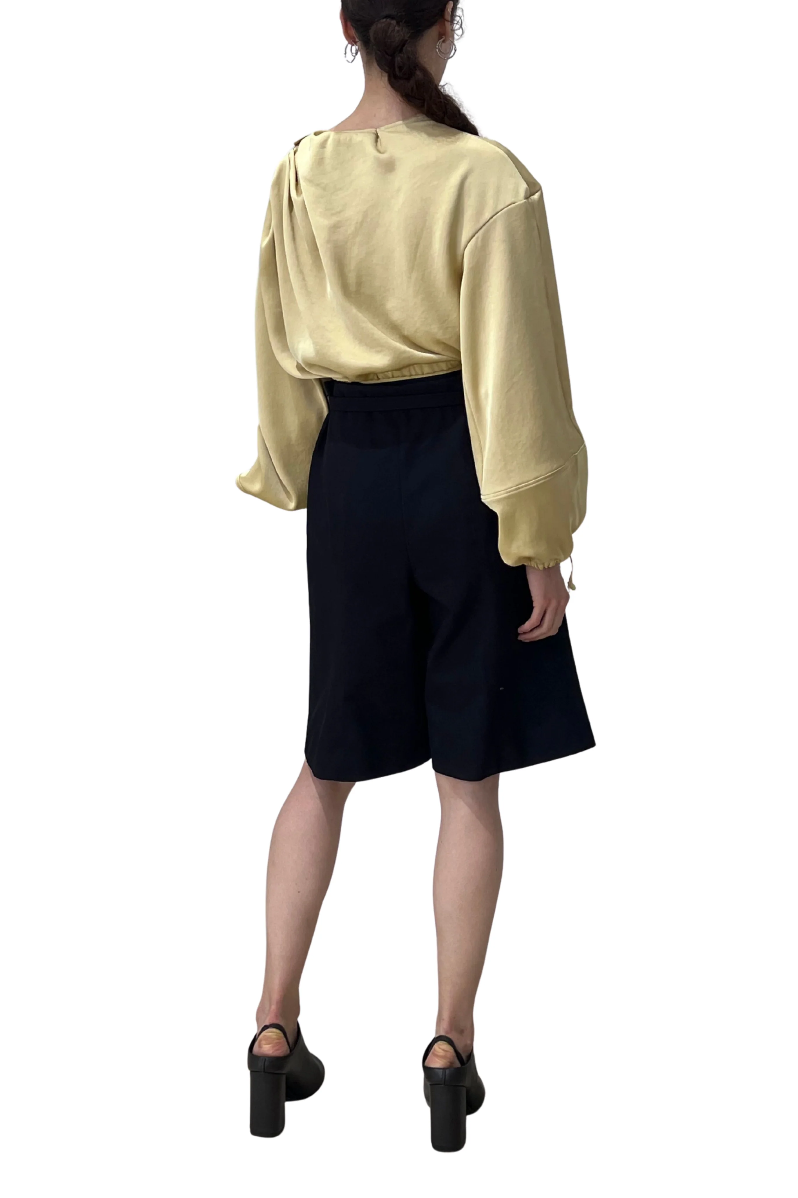 Crop Open Shoulder Bomber - Image 4