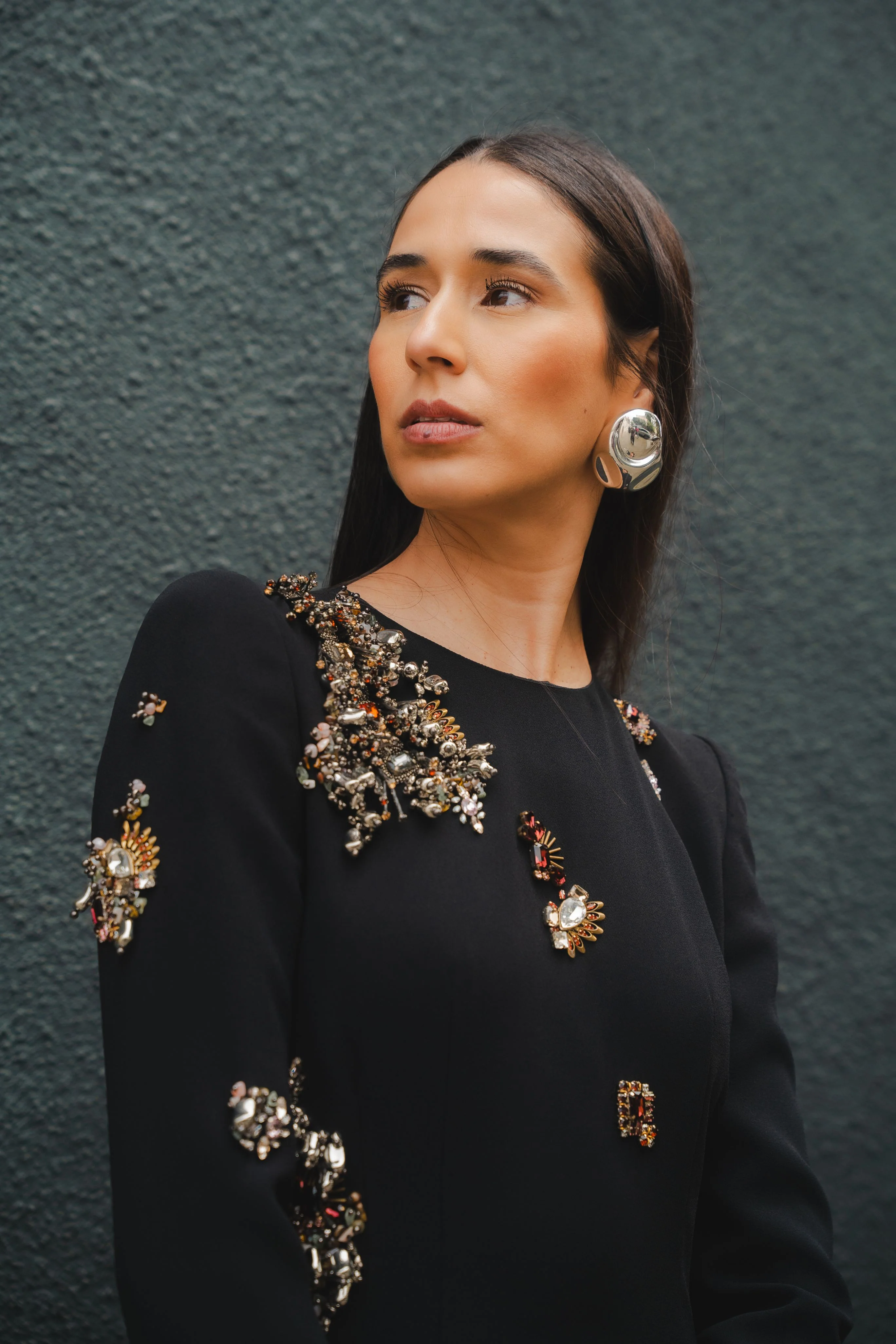 Dalista Embroidered Dress - Image 6