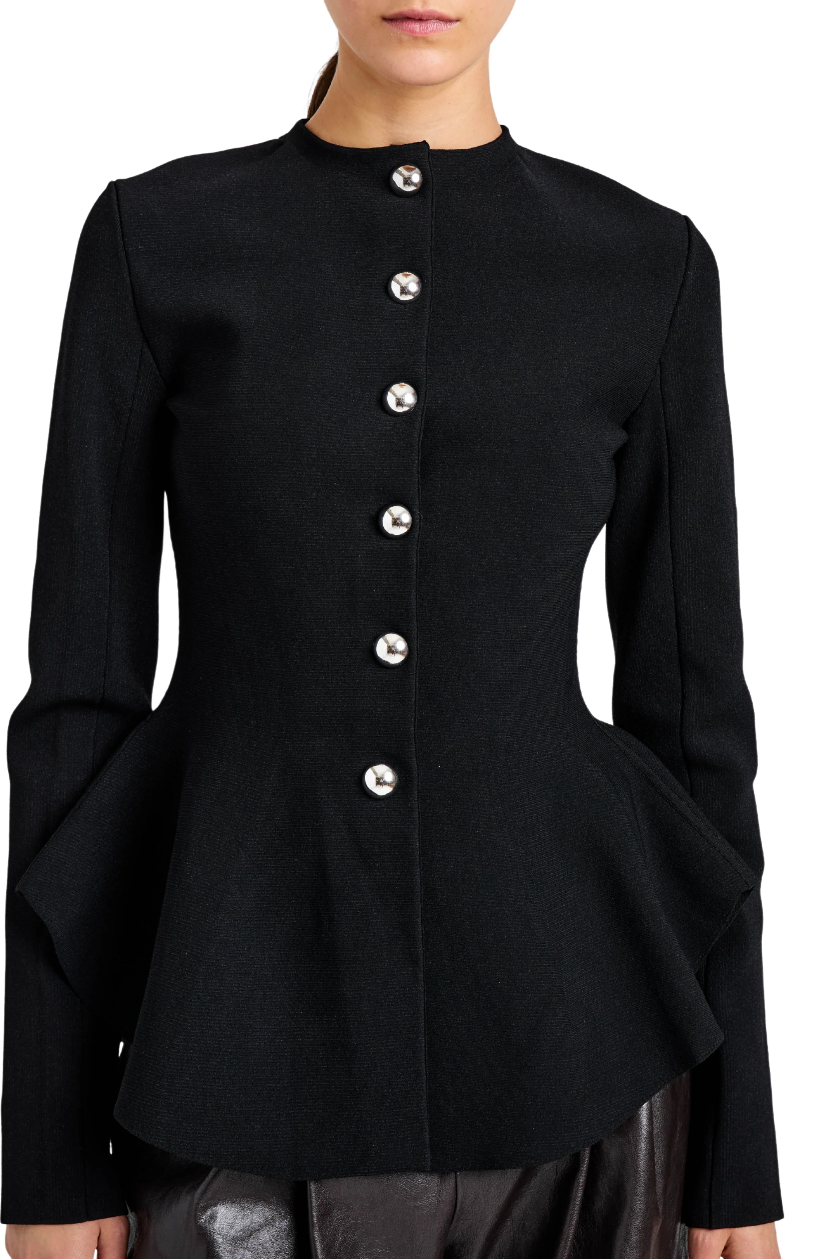 Dasha Jacket In Compact Viscose - Image 2