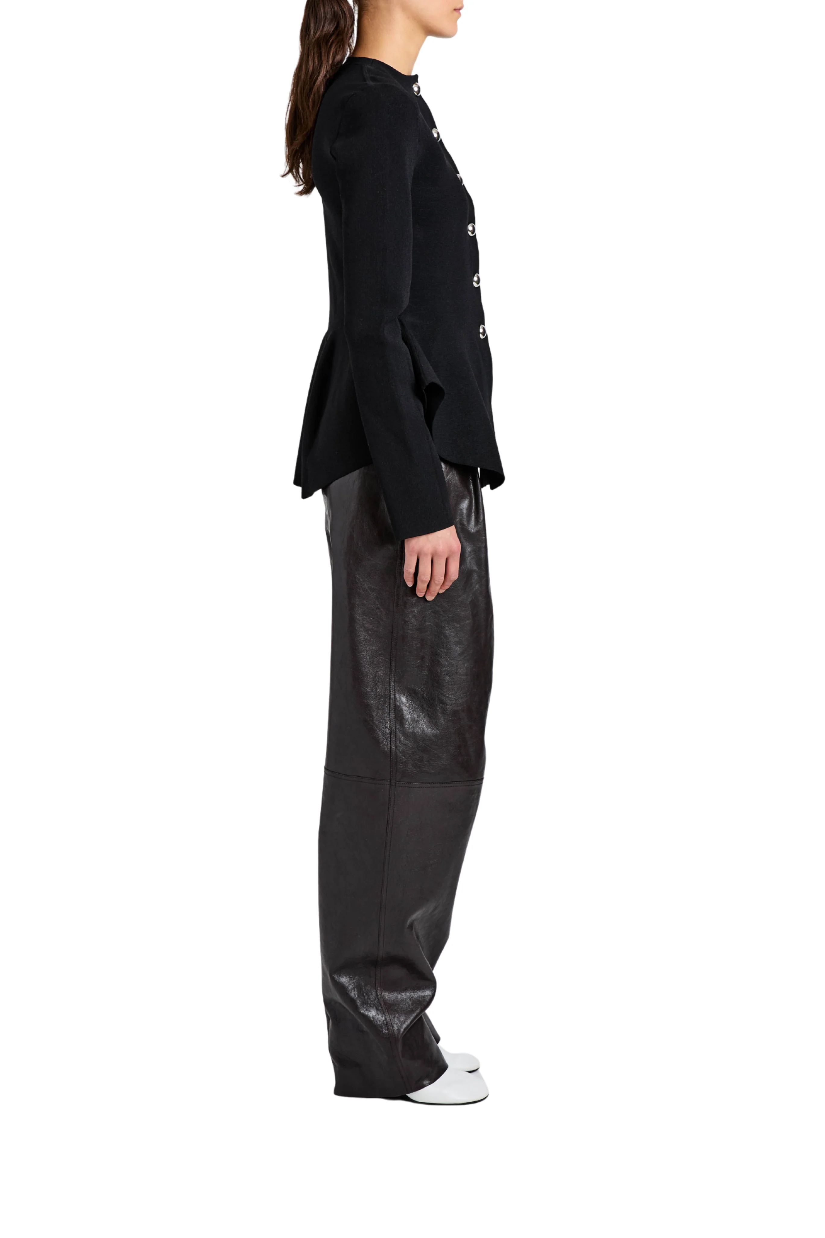Dasha Jacket In Compact Viscose - Image 3