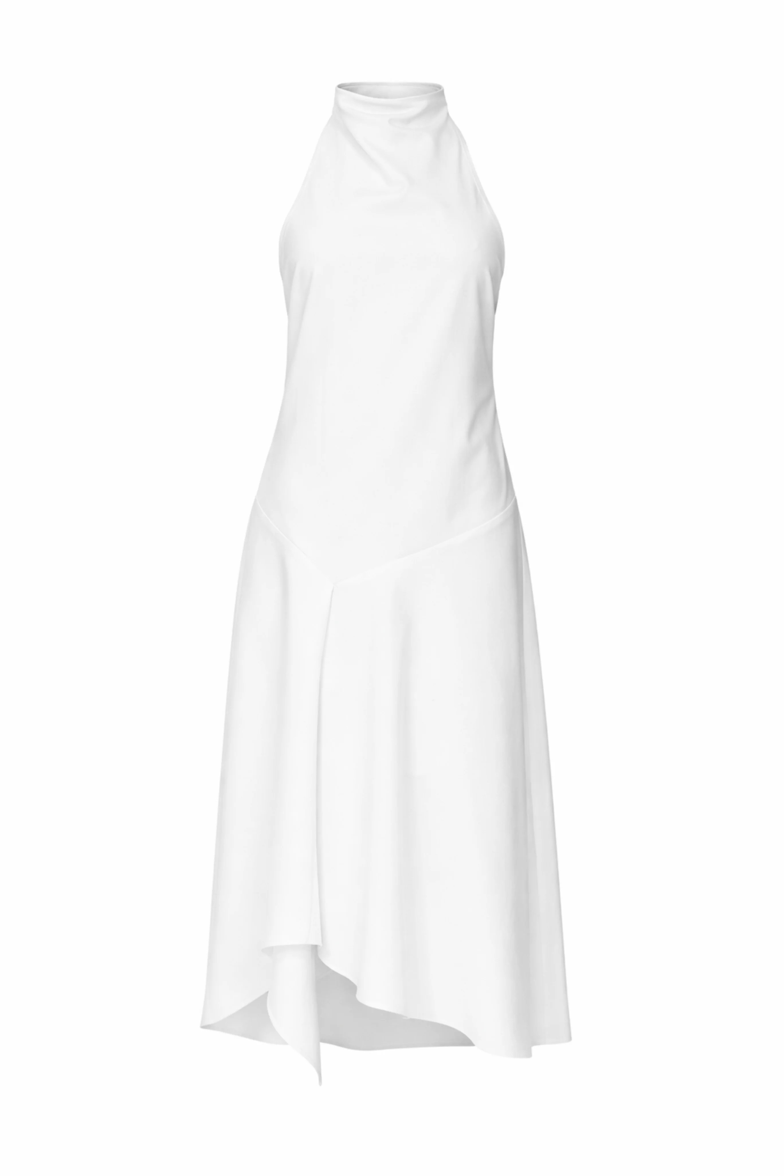 Dropped & Dramatic Dress
