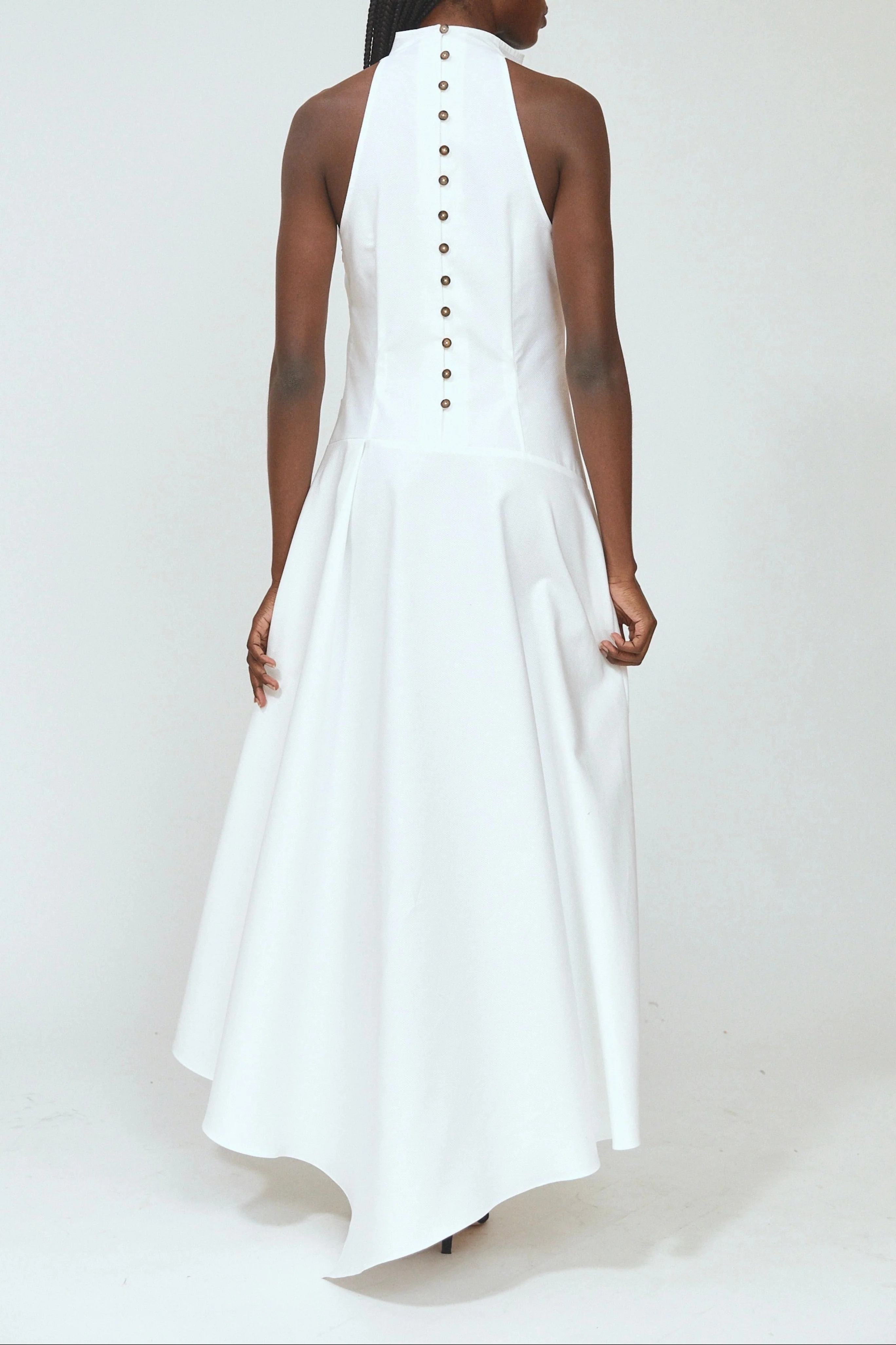 Dropped & Dramatic Dress - Image 5