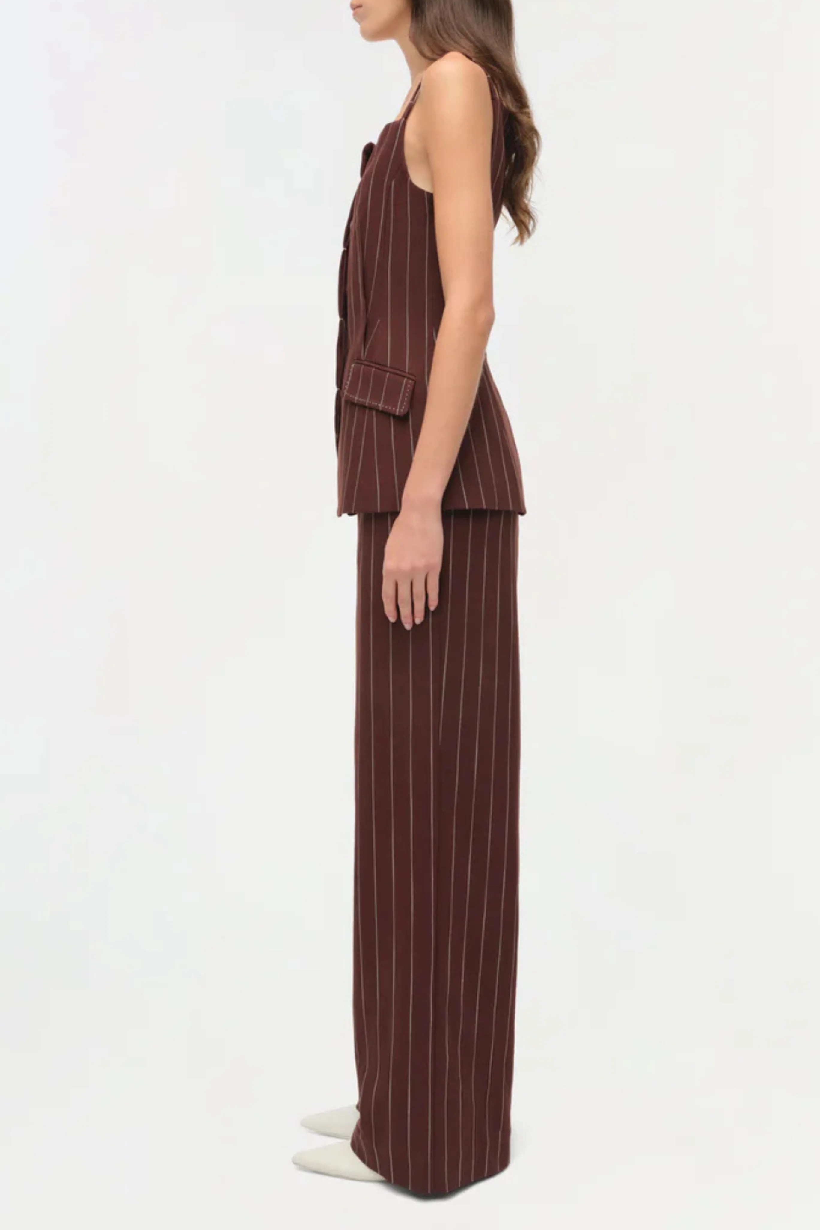 Edie Top in Mahogany - Image 3