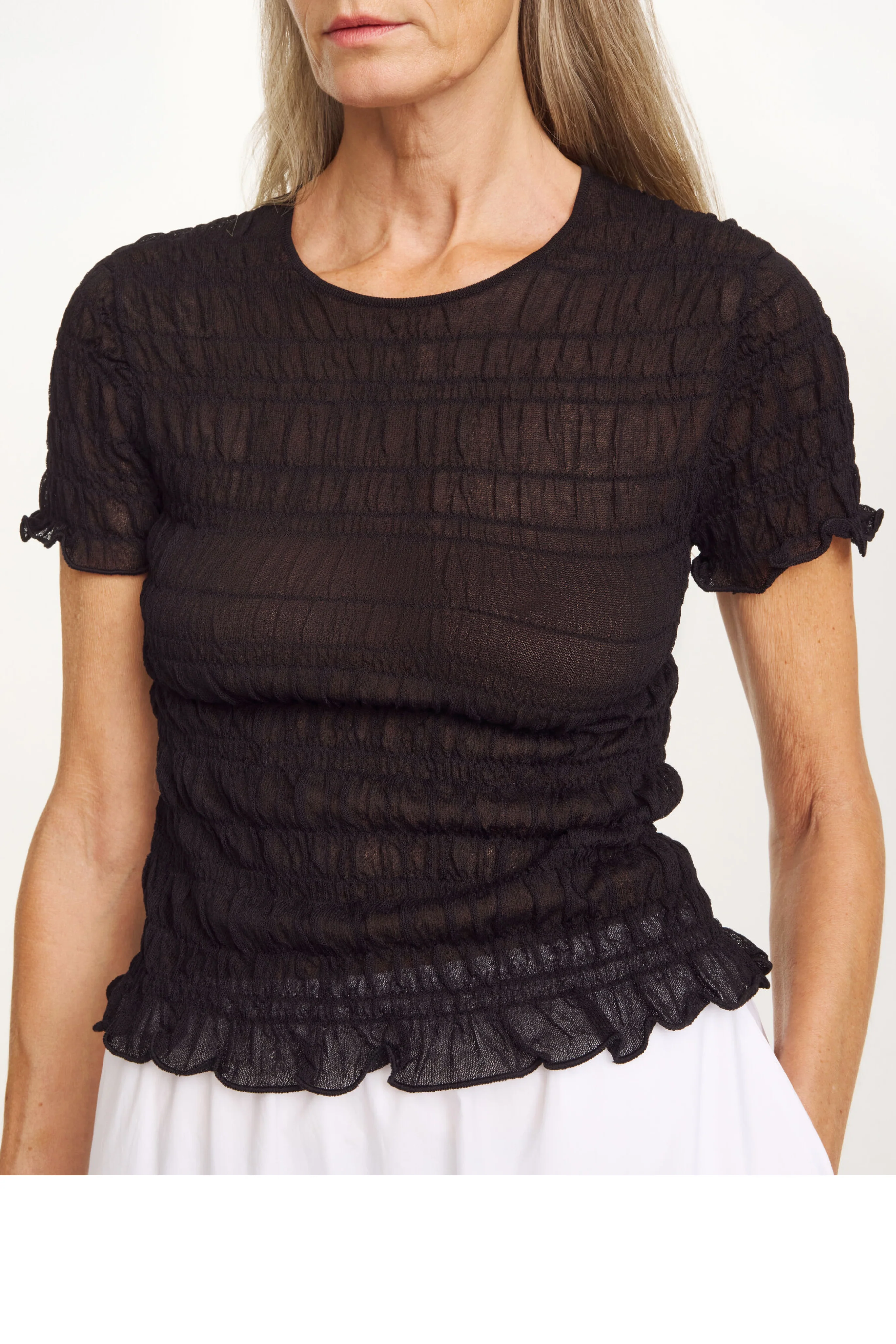 Ella Top in Black - Image 4
