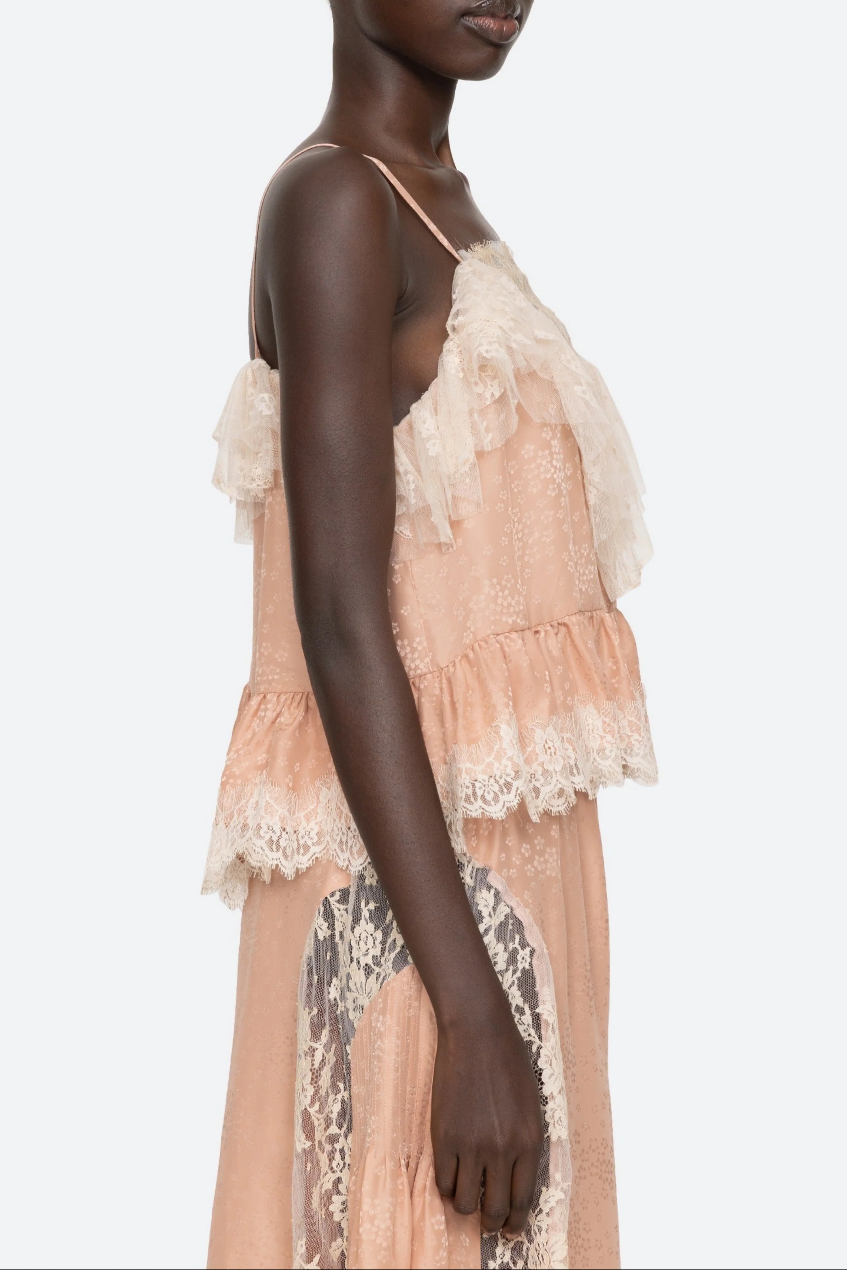 Ethel Solid Camisole Top in Rose - Image 6