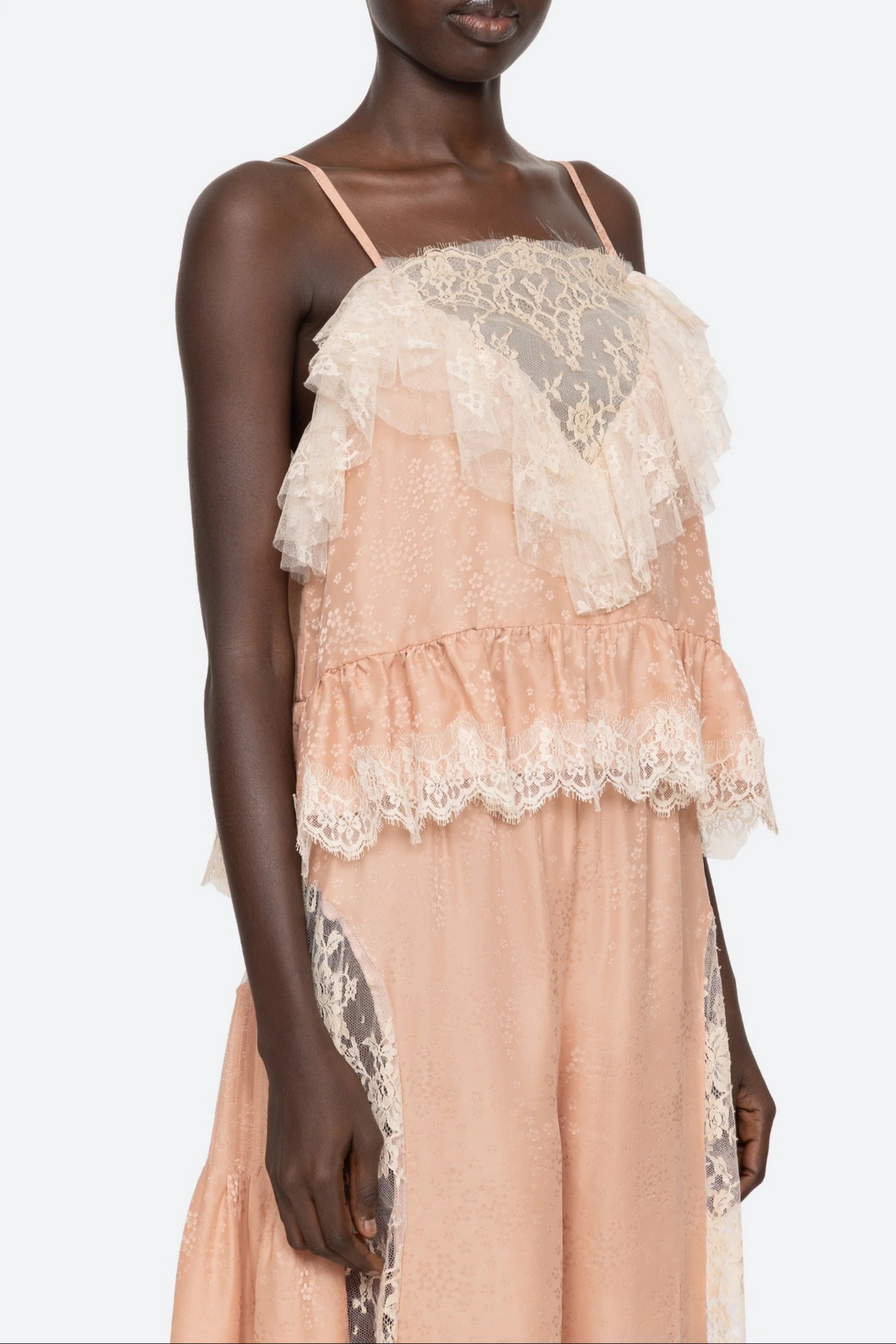 Ethel Solid Camisole Top in Rose - Image 7