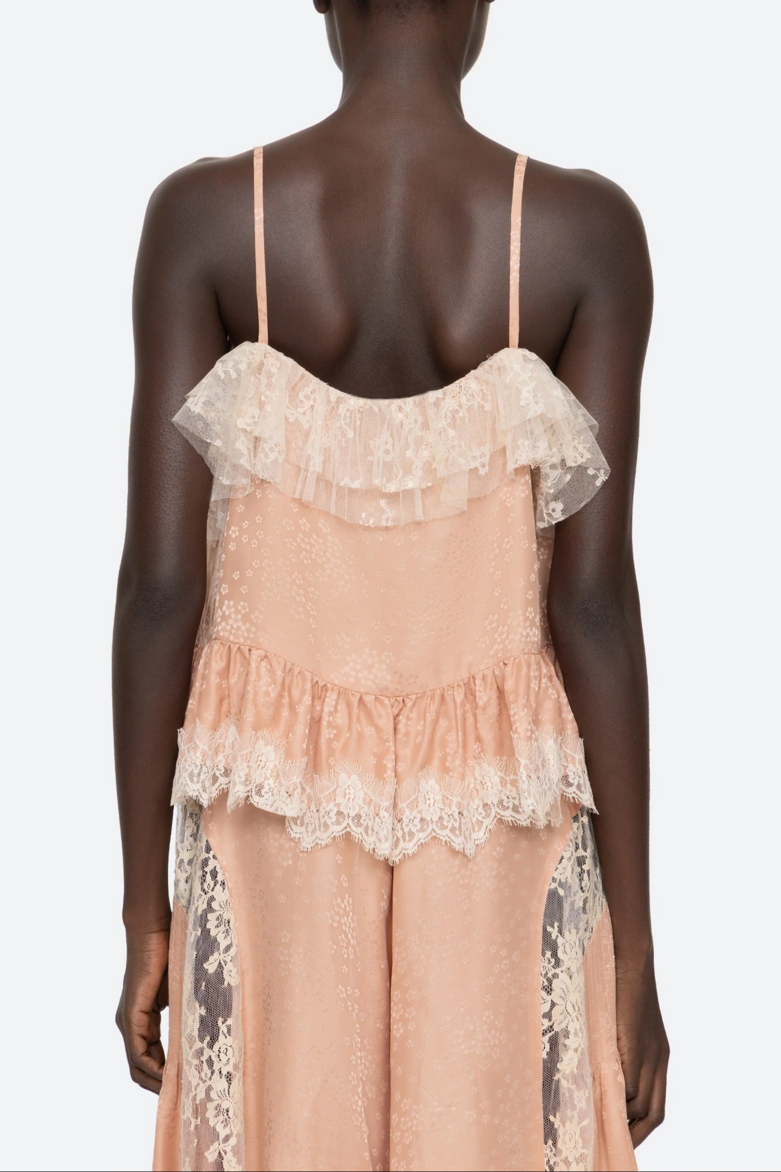 Ethel Solid Camisole Top in Rose - Image 8