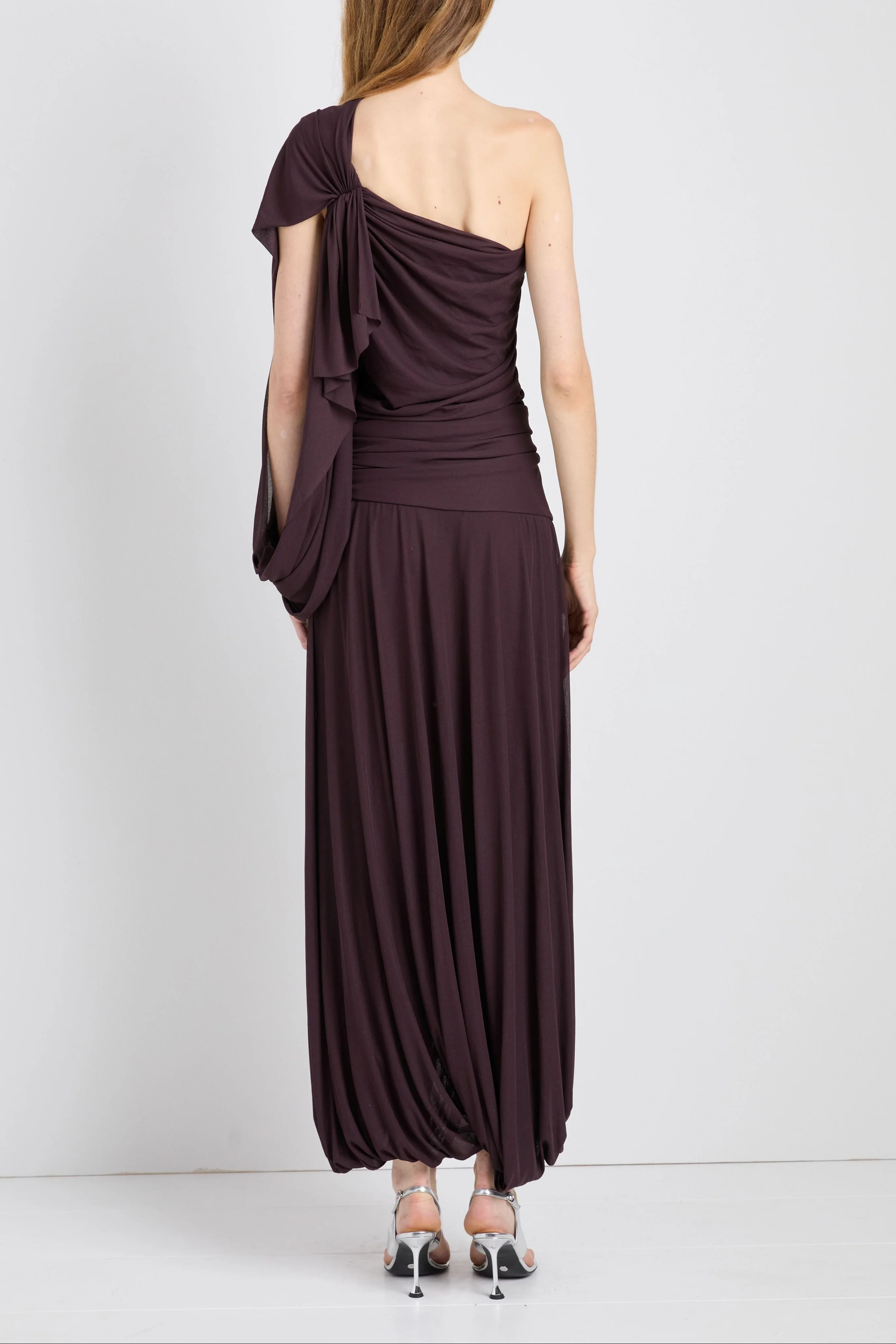 Gabri Dress in Gauzy Pleated Jersey - Image 4