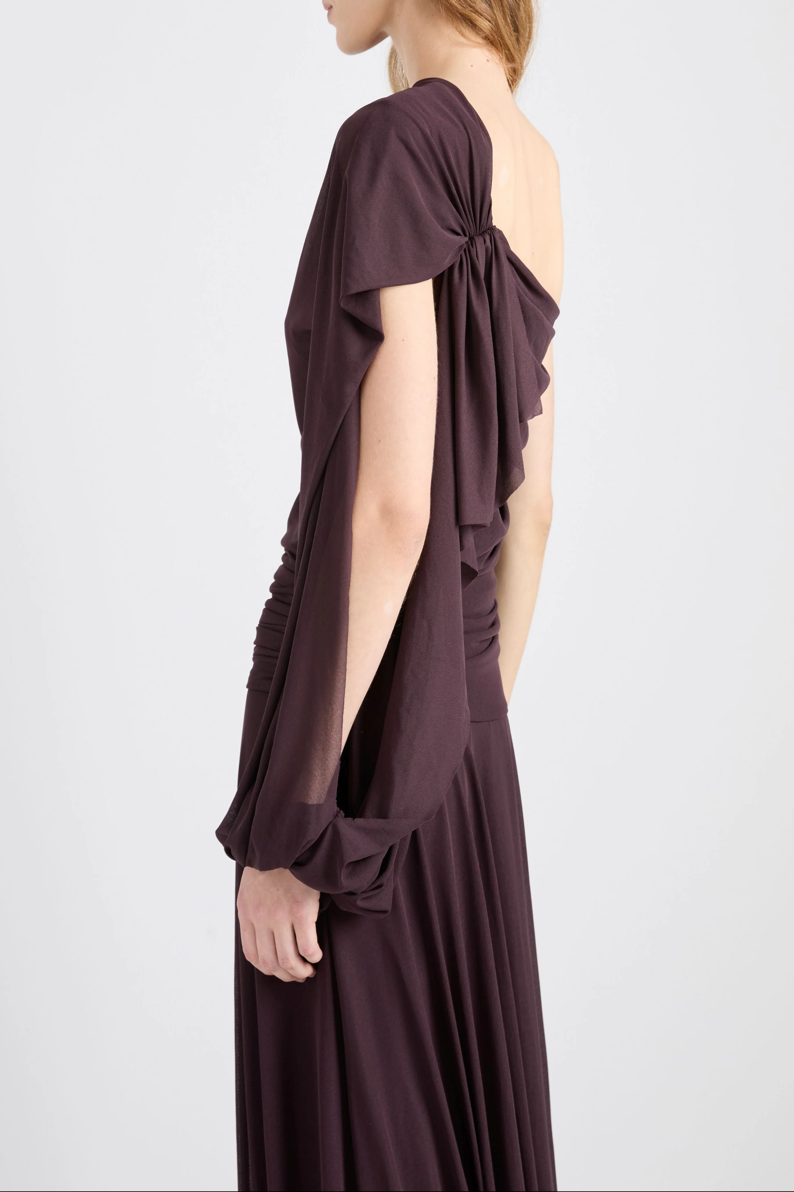 Gabri Dress in Gauzy Pleated Jersey - Image 5
