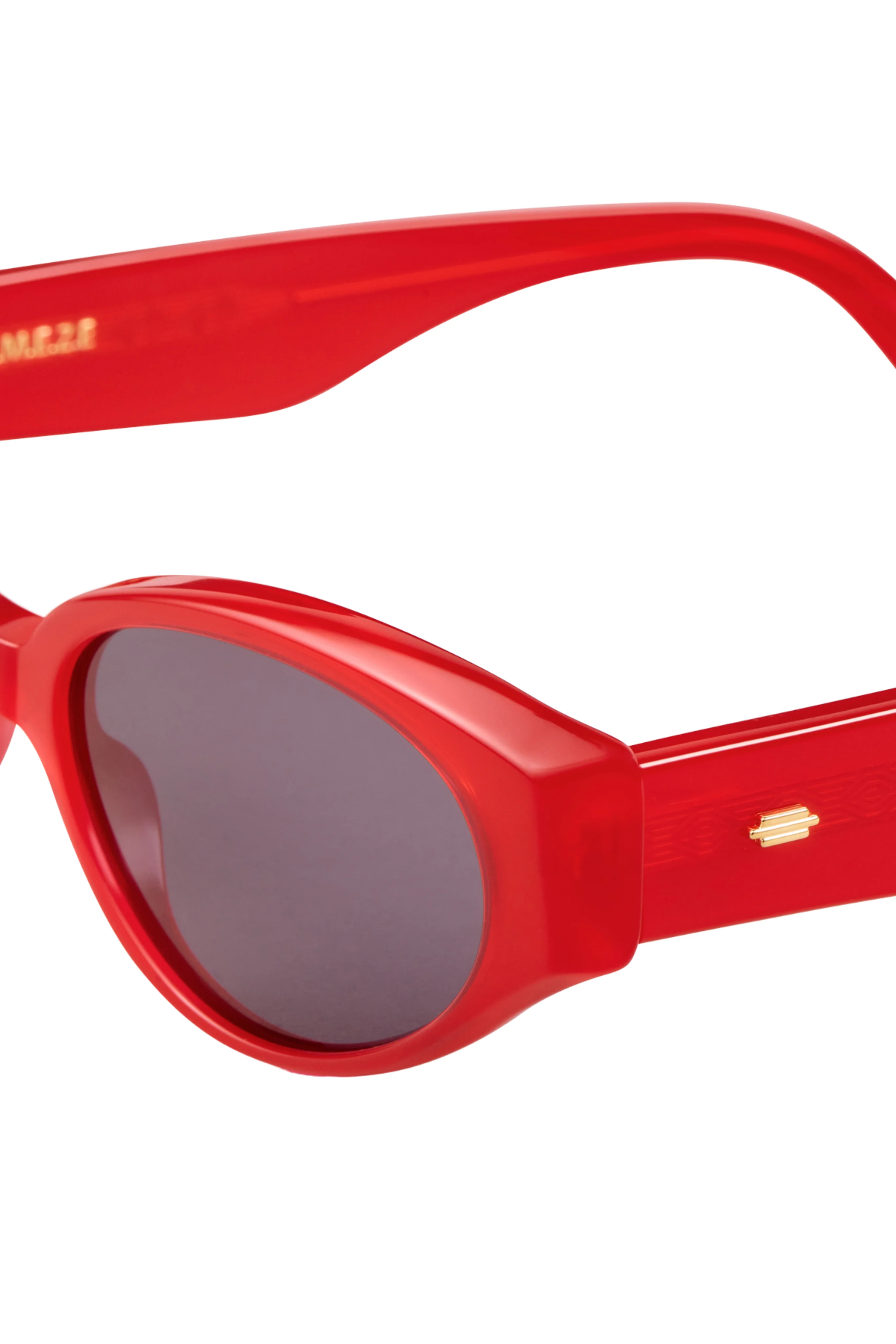 Gabriel II Sunglasses in Transparent Red - Image 3