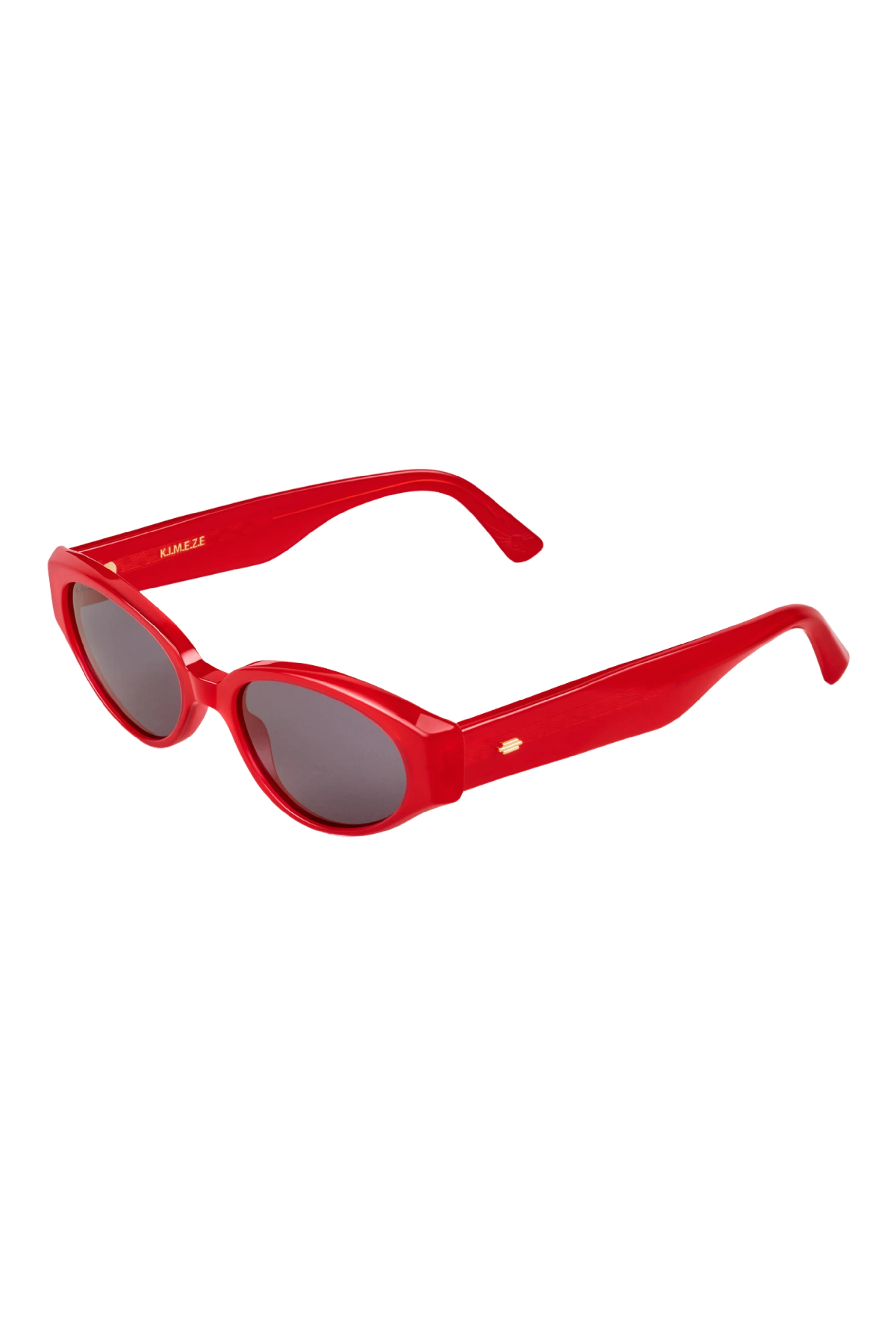 Gabriel II Sunglasses in Transparent Red - Image 4