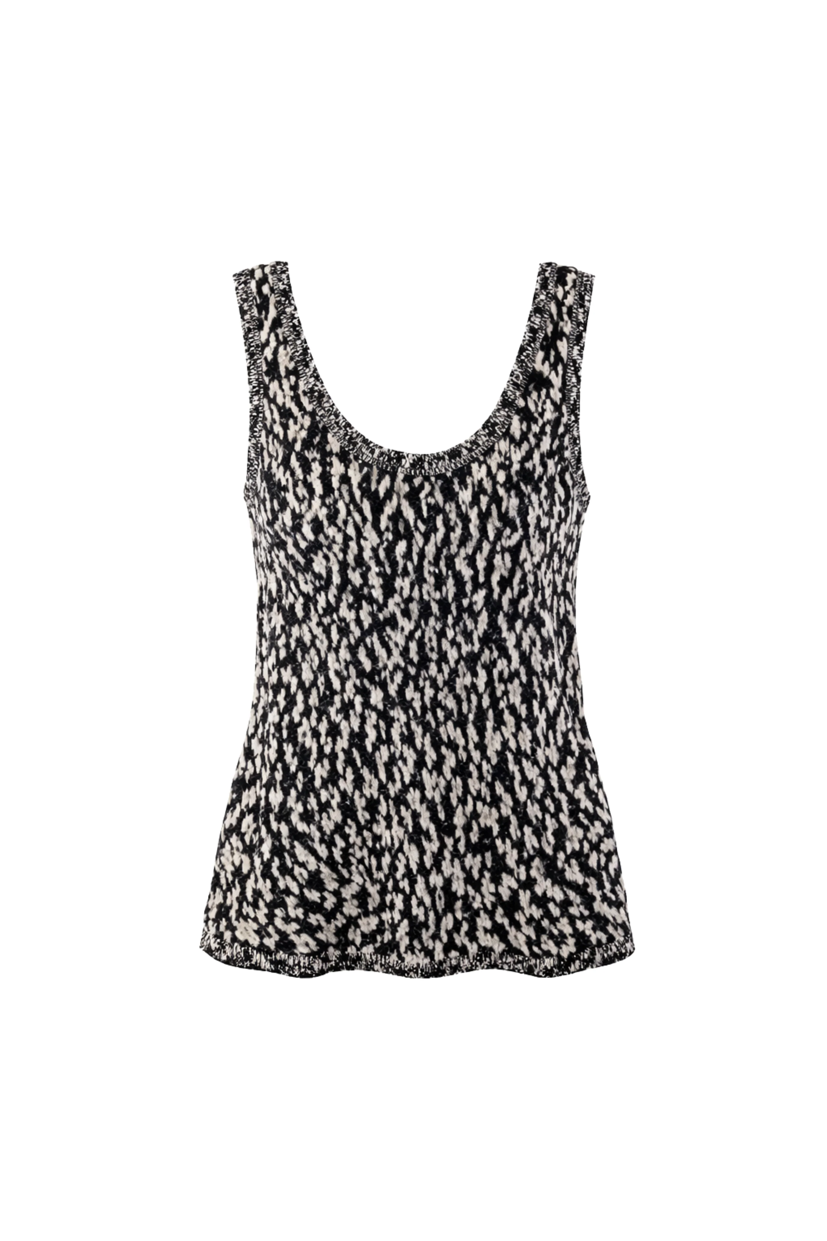 Hand Knit Marled Tank - Image 2