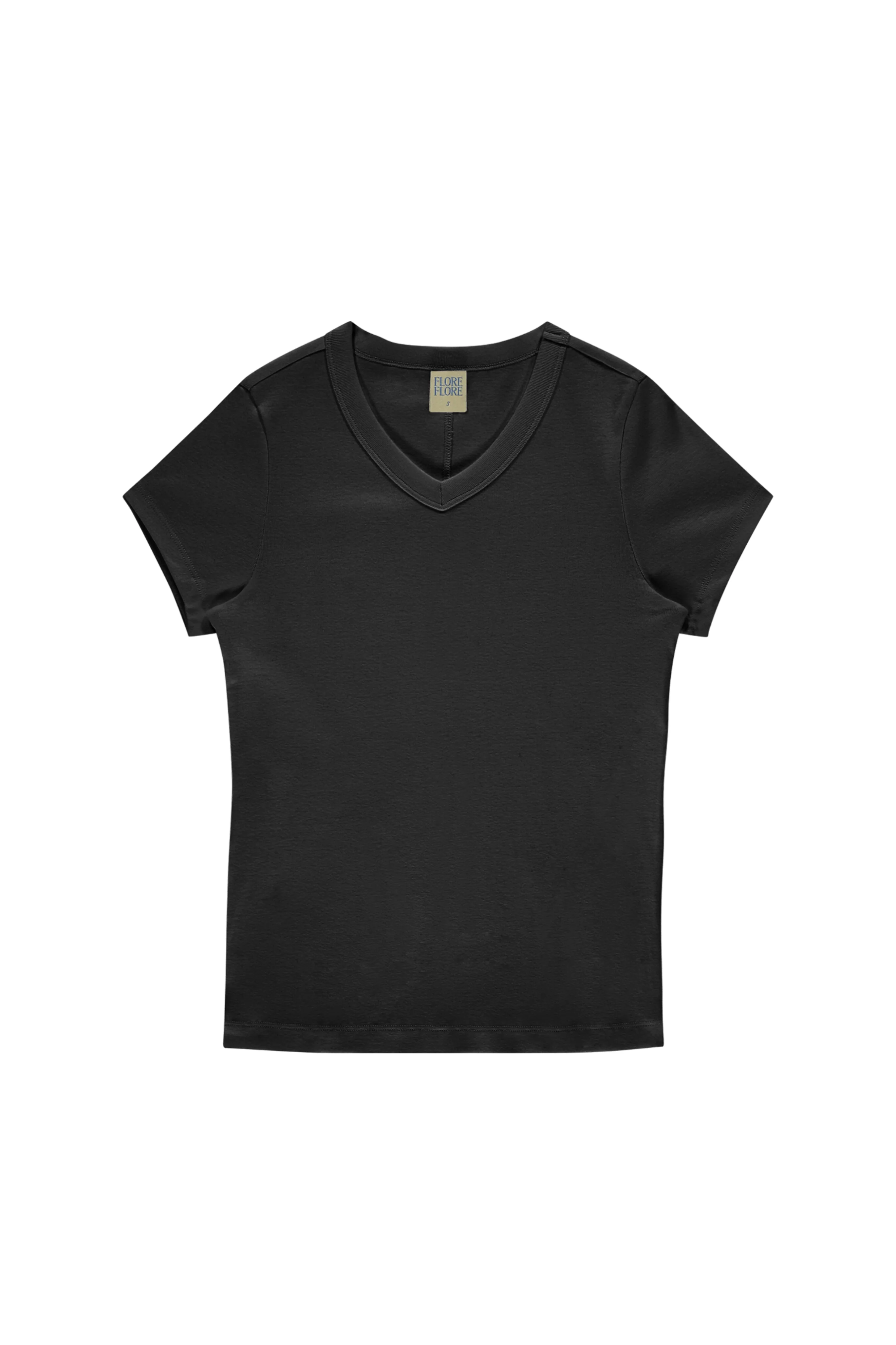 Jill Baby Tee in Black