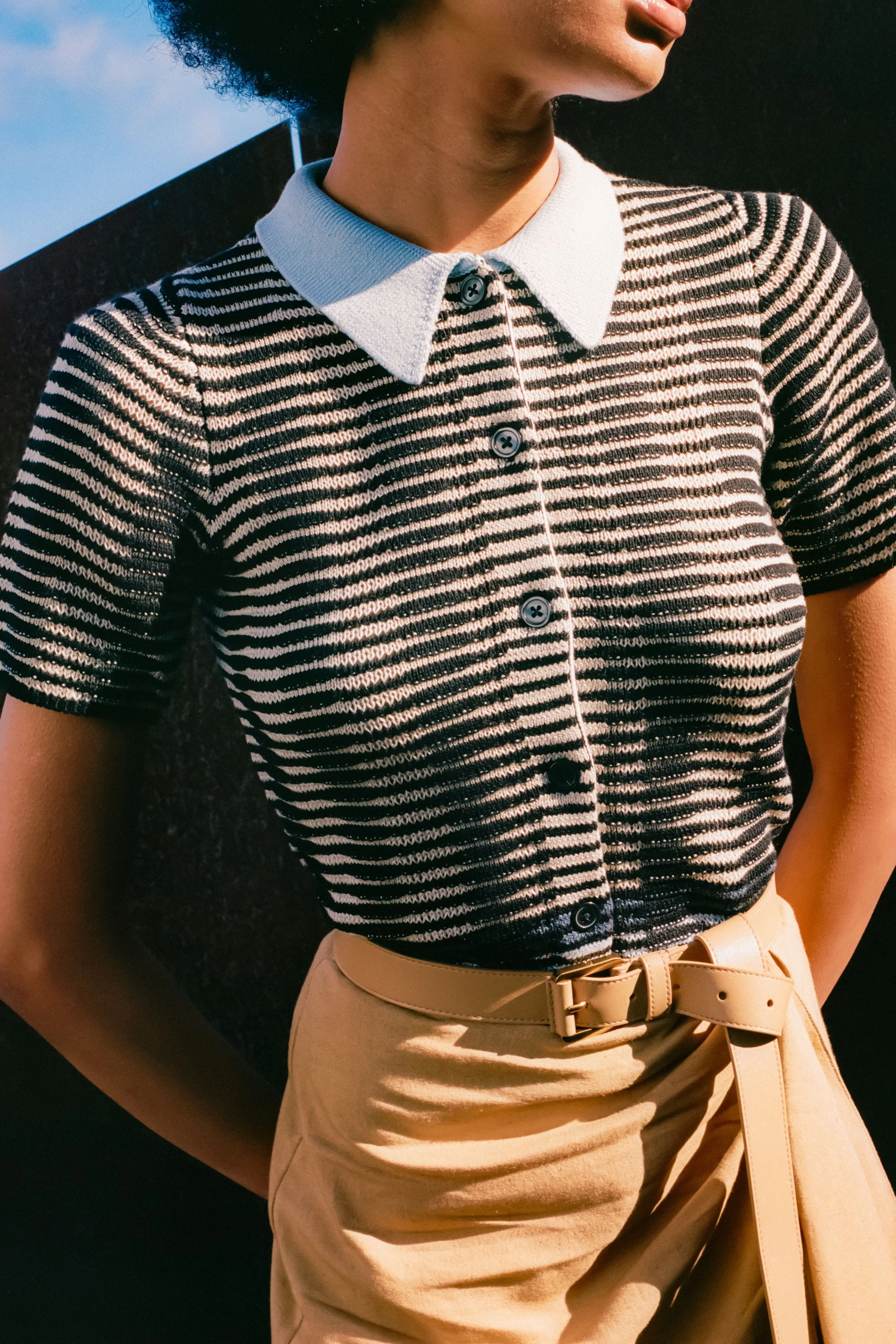 Jodi Trouser Belt in Cashew - Image 4