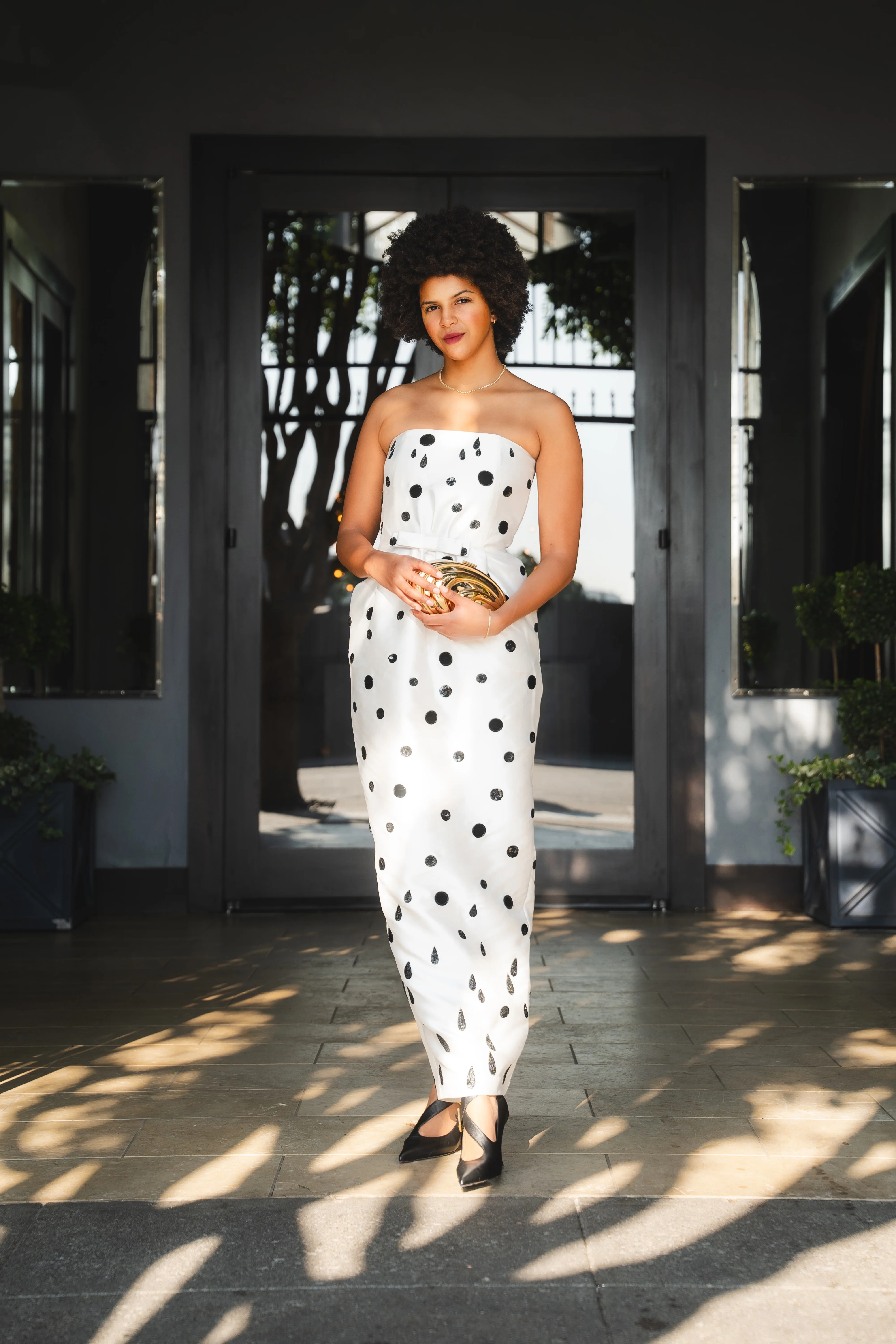 Lenette Embroidered Dress - Image 3