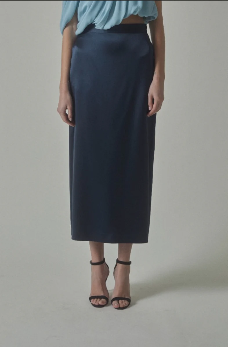 Lexi Satin Skirt - Image 2