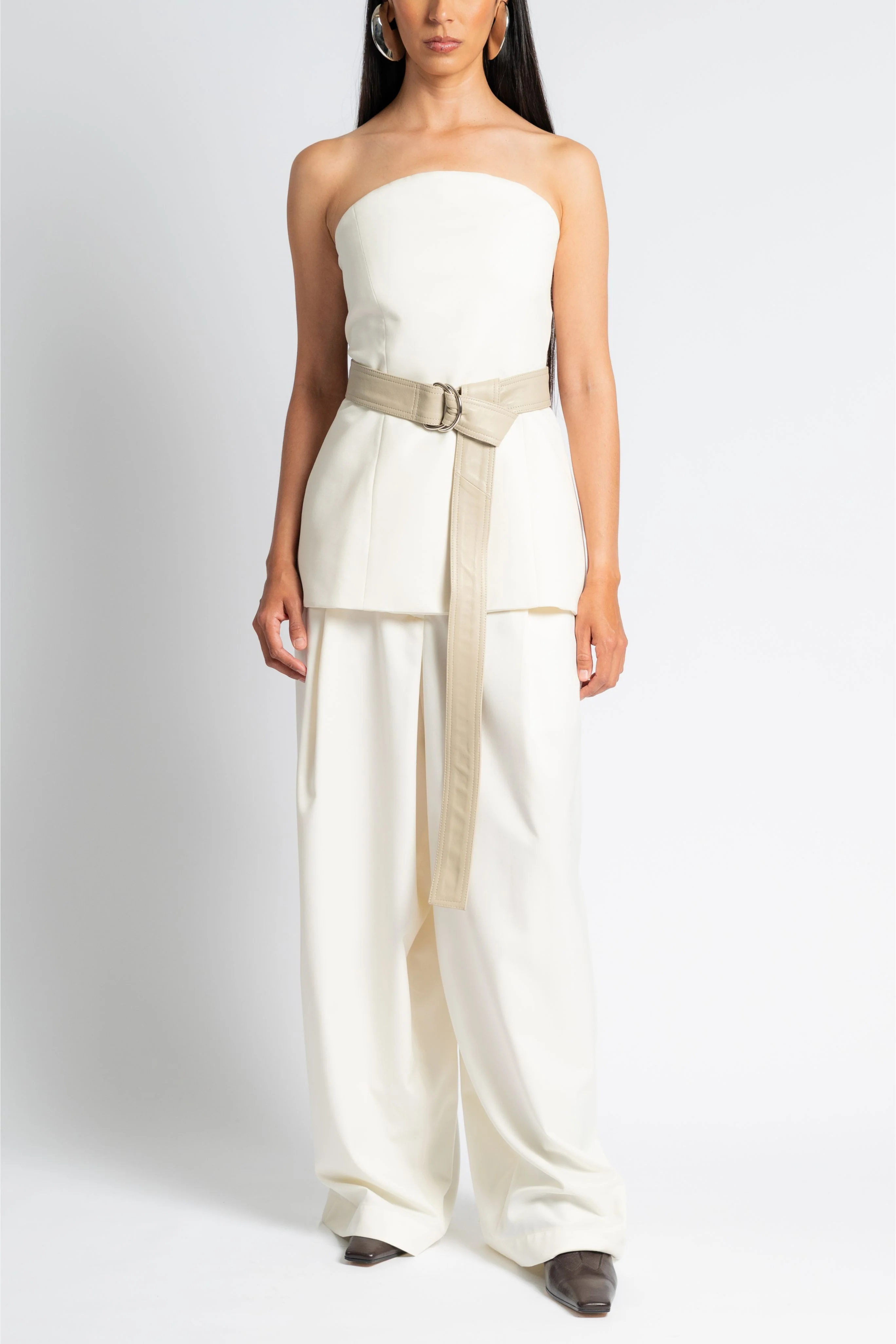 Extra Long Leather Belt - Image 4