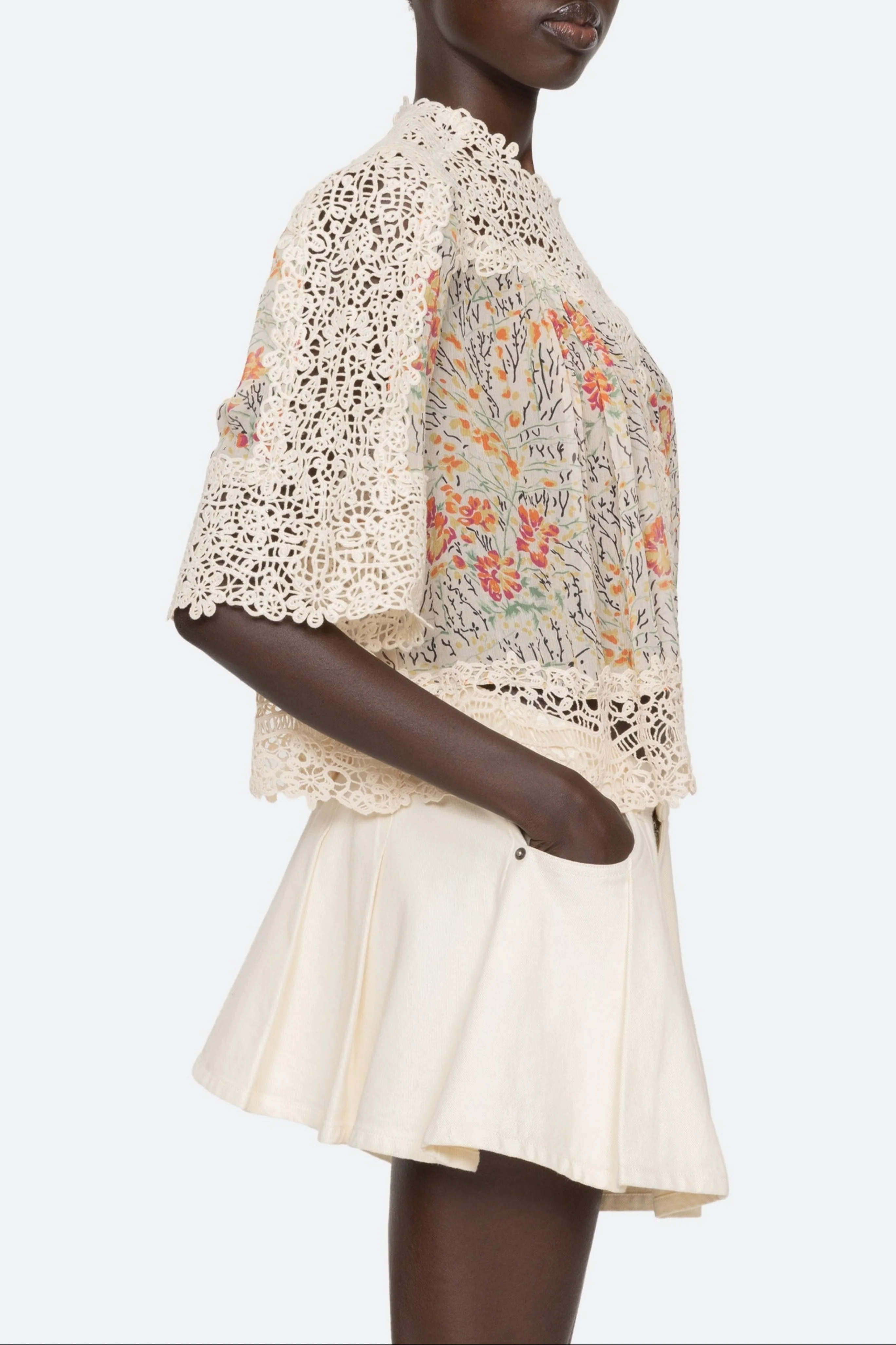 Luisa Print Top - Image 6