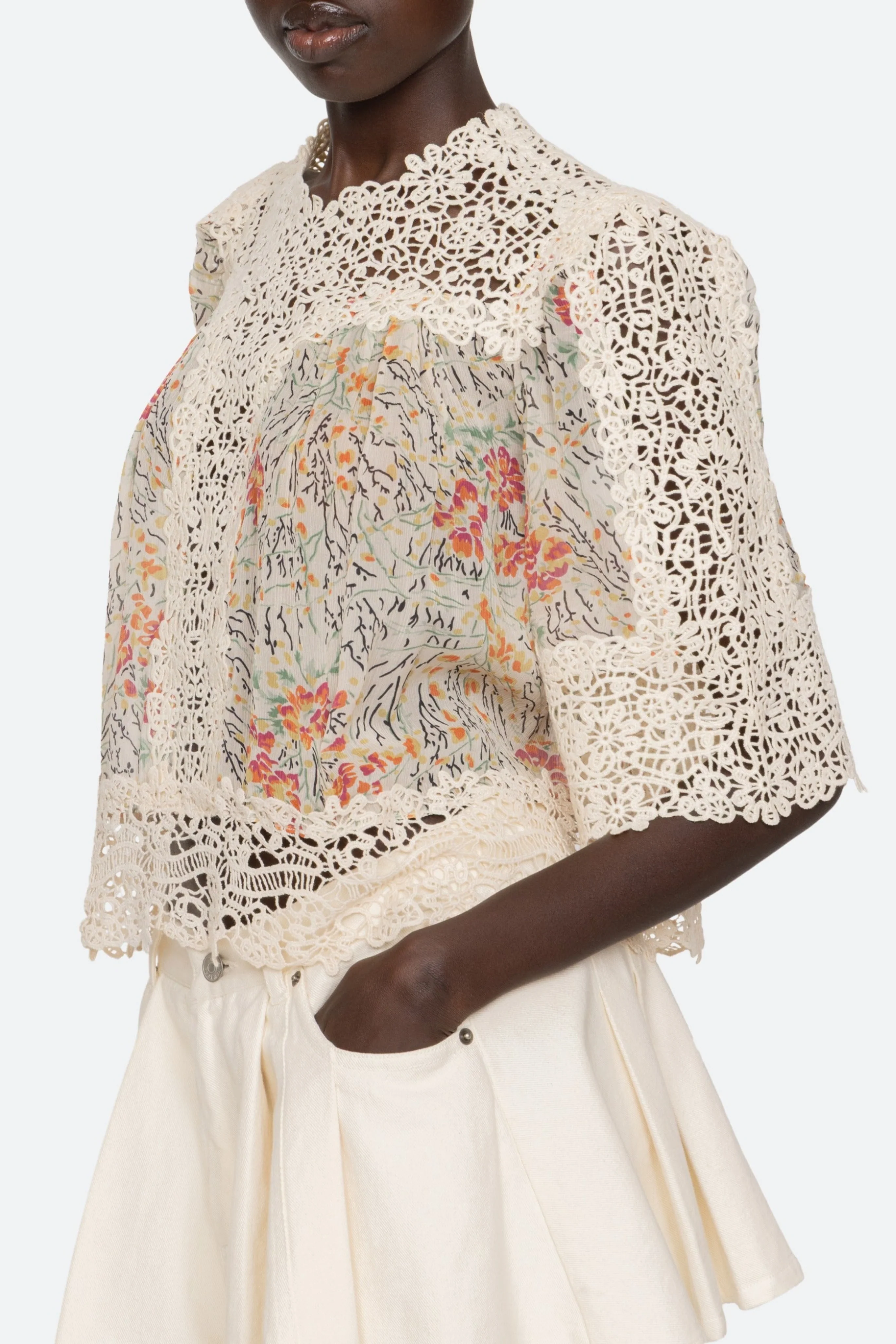 Luisa Print Top - Image 9