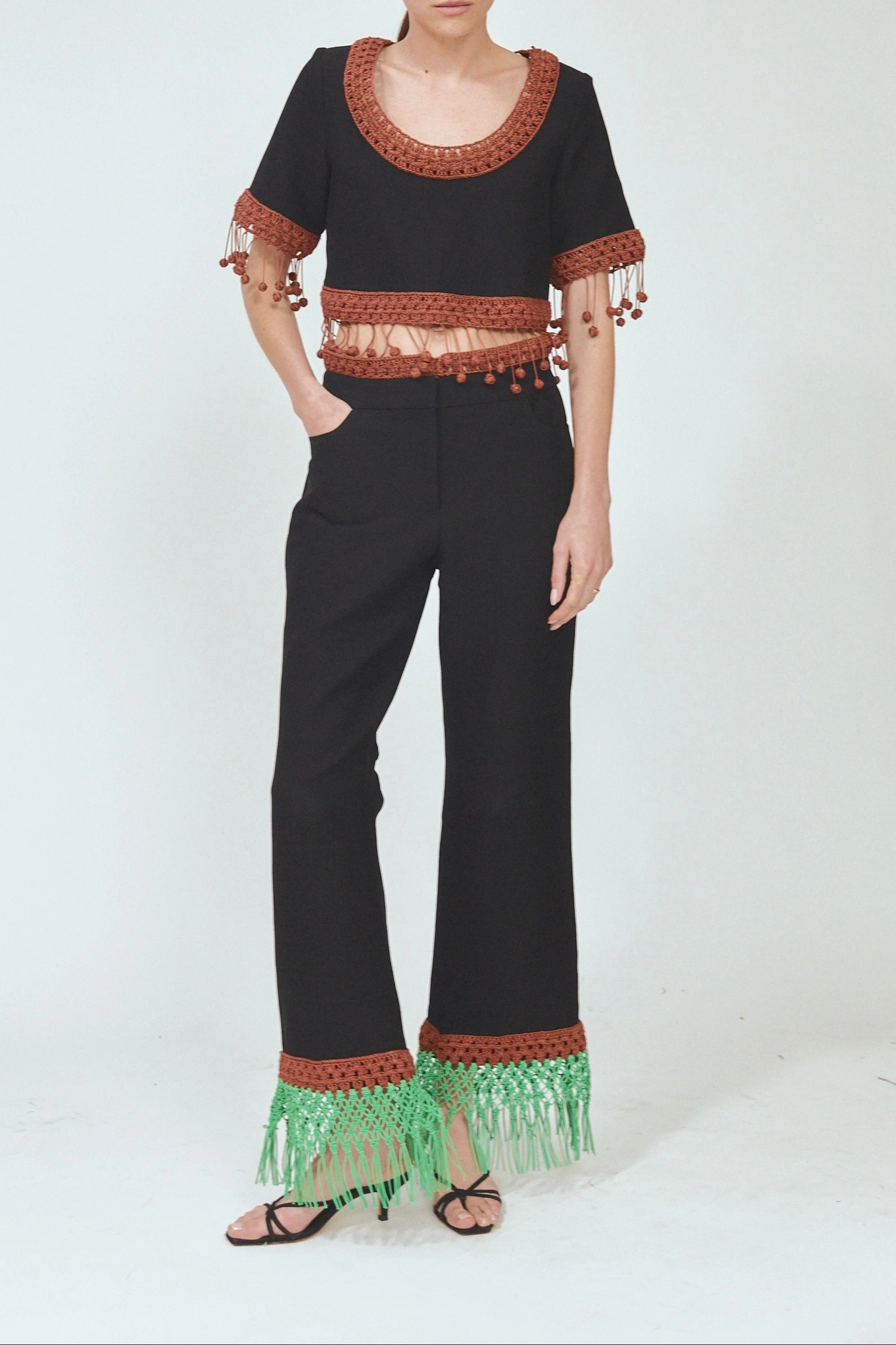 Macrame Pizzants Pant - Image 3