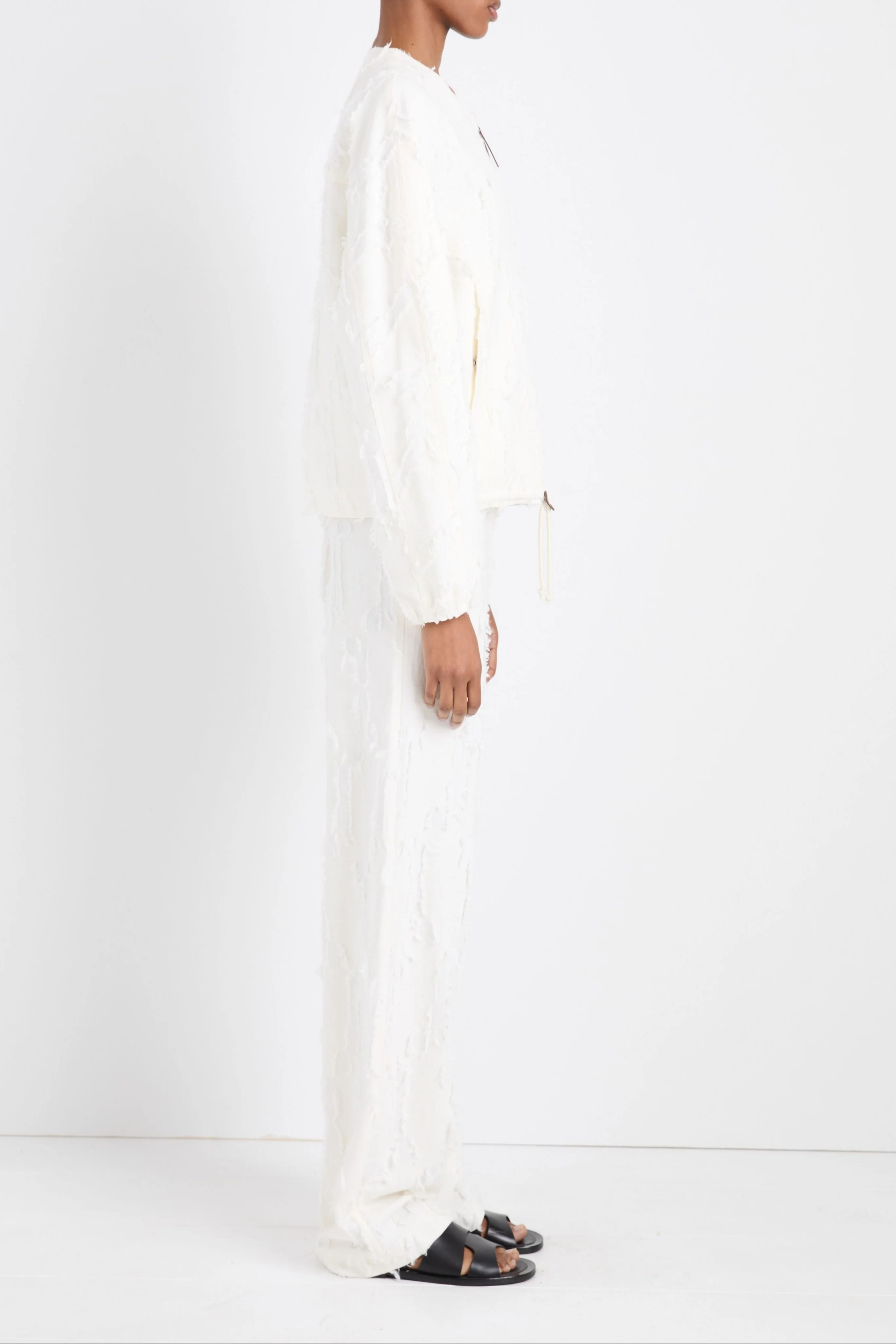 Madigan Jacket in Jacquard Cotton - Image 4