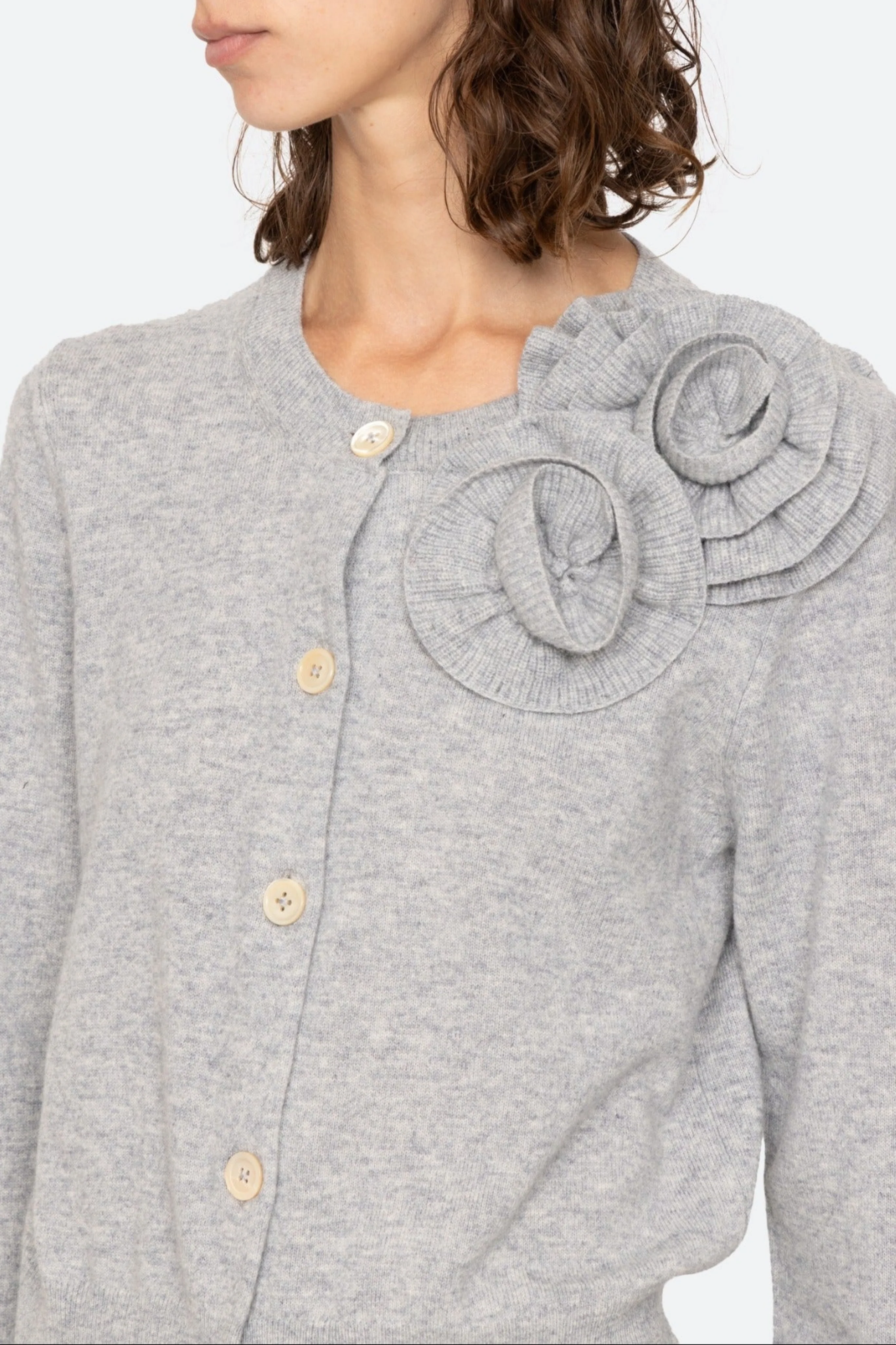 Minette Flower Cardigan - Image 13