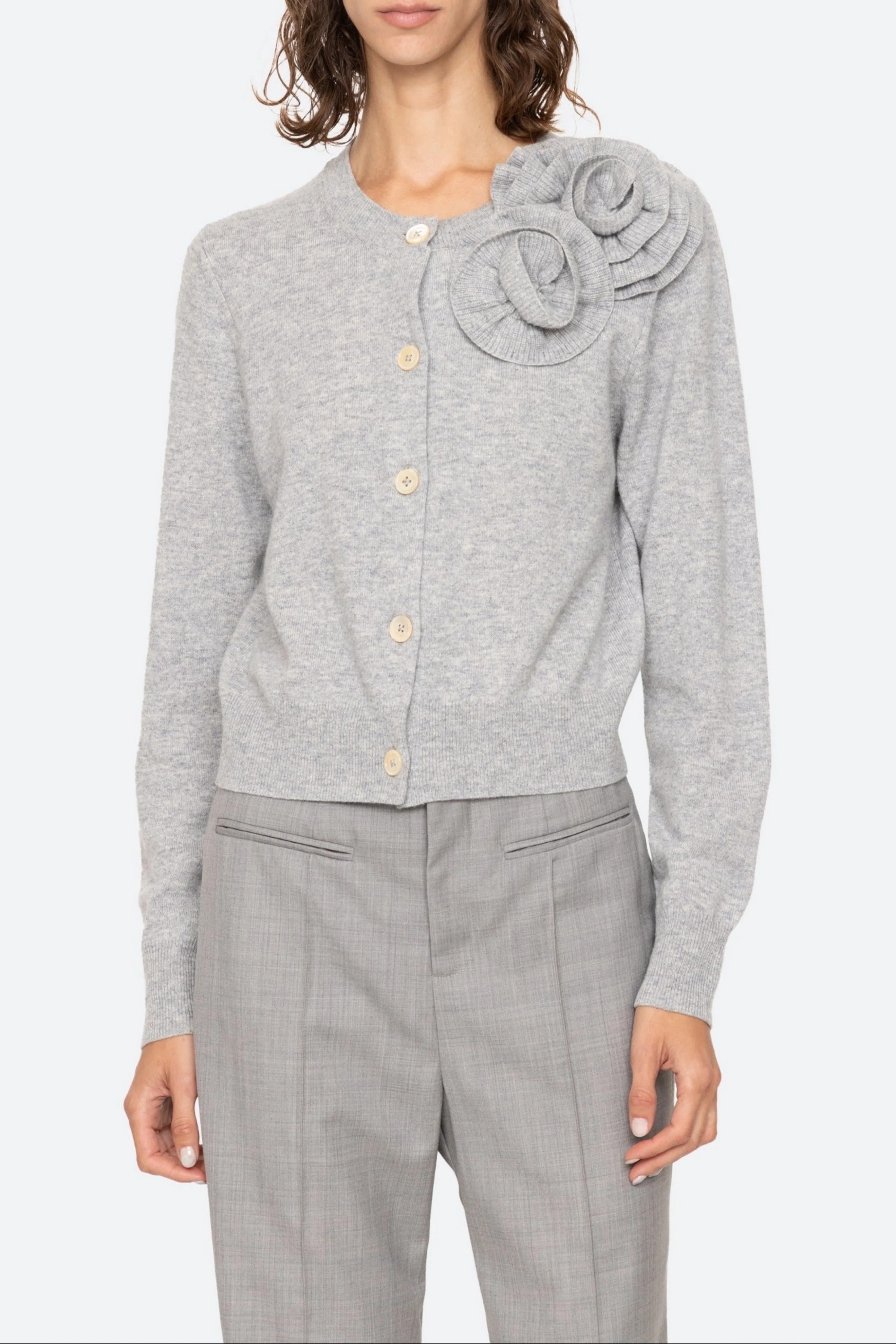 Minette Flower Cardigan - Image 7