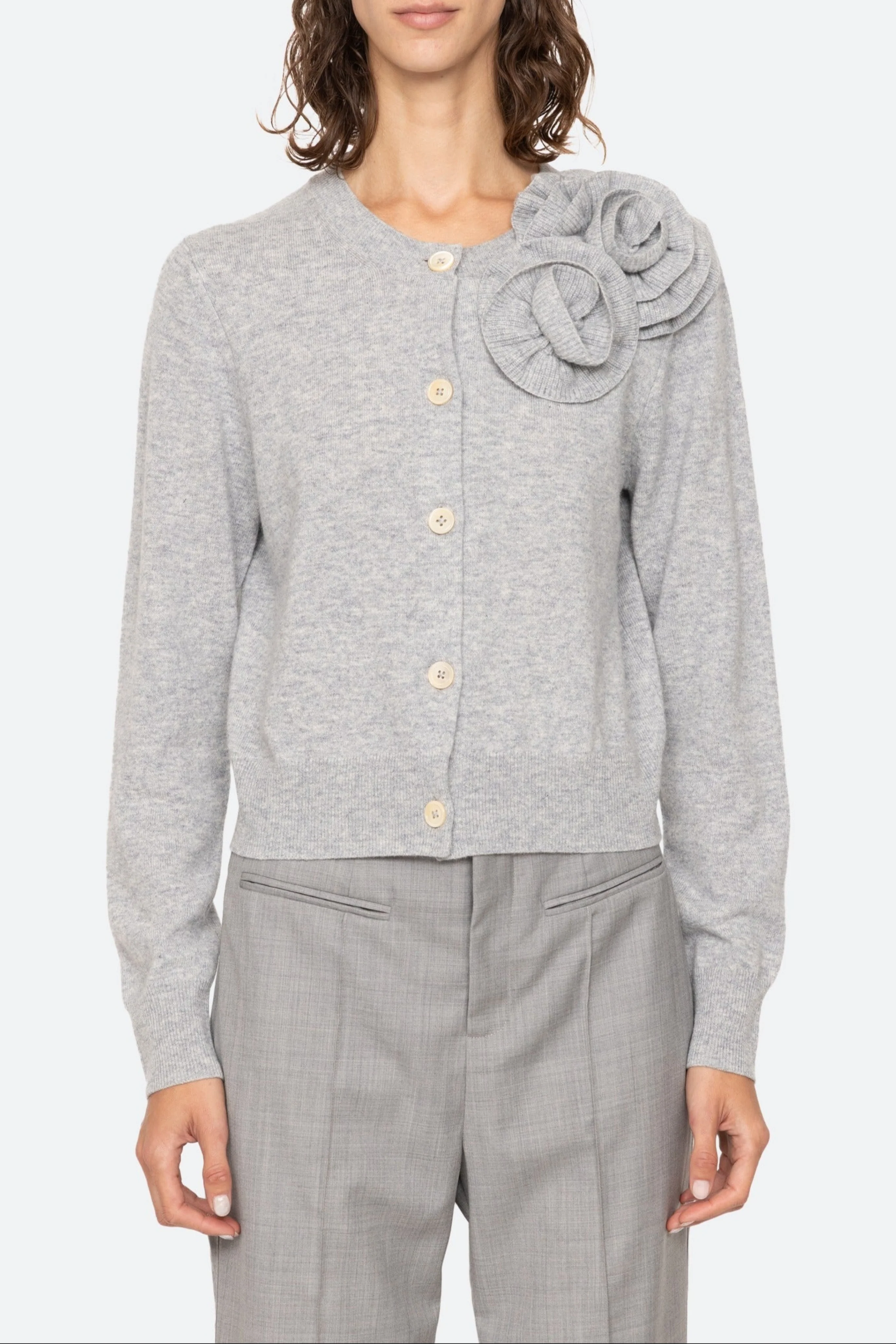 Minette Flower Cardigan - Image 8