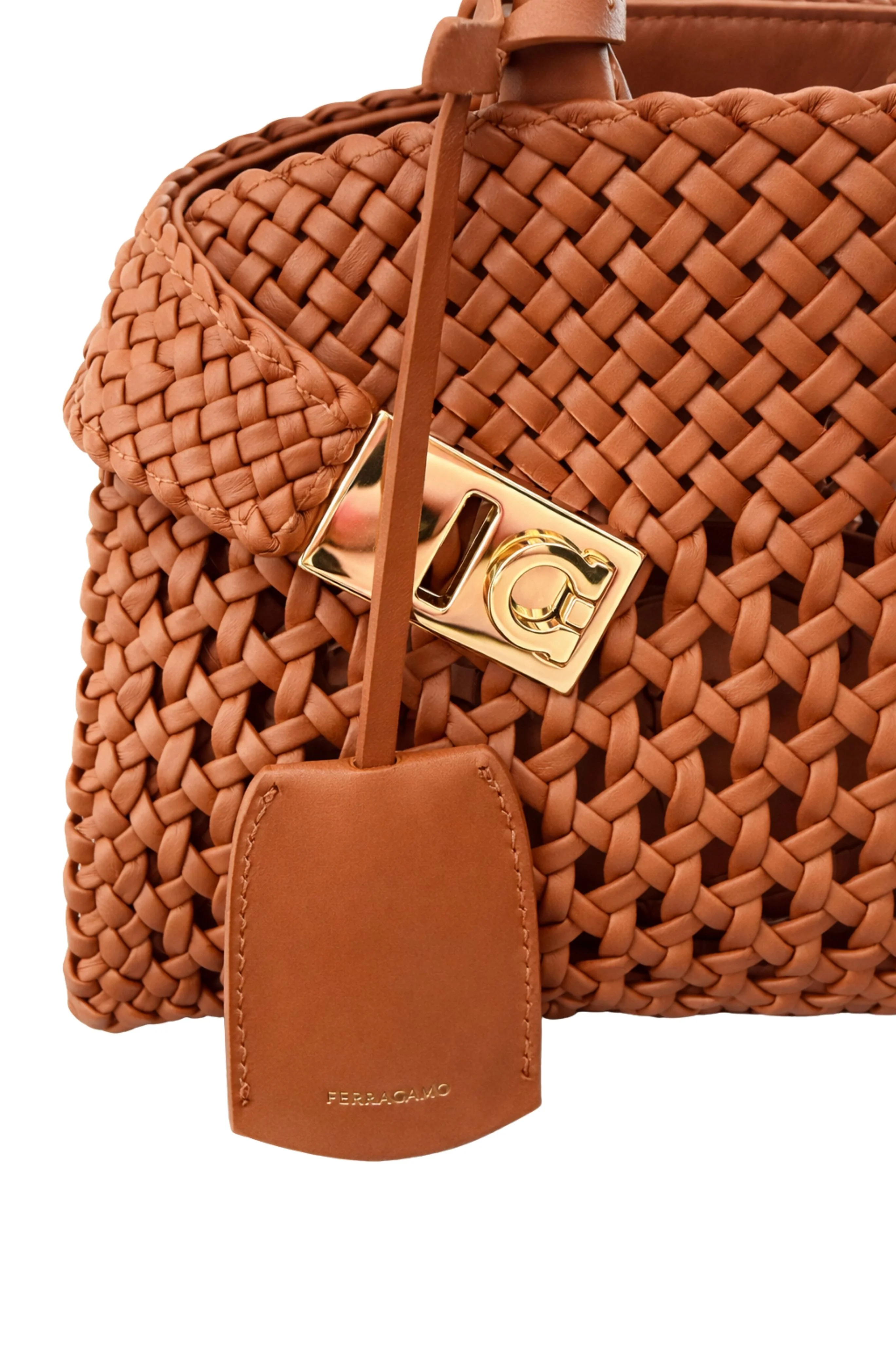 Mini Hug Intreccio Handbag - Image 4
