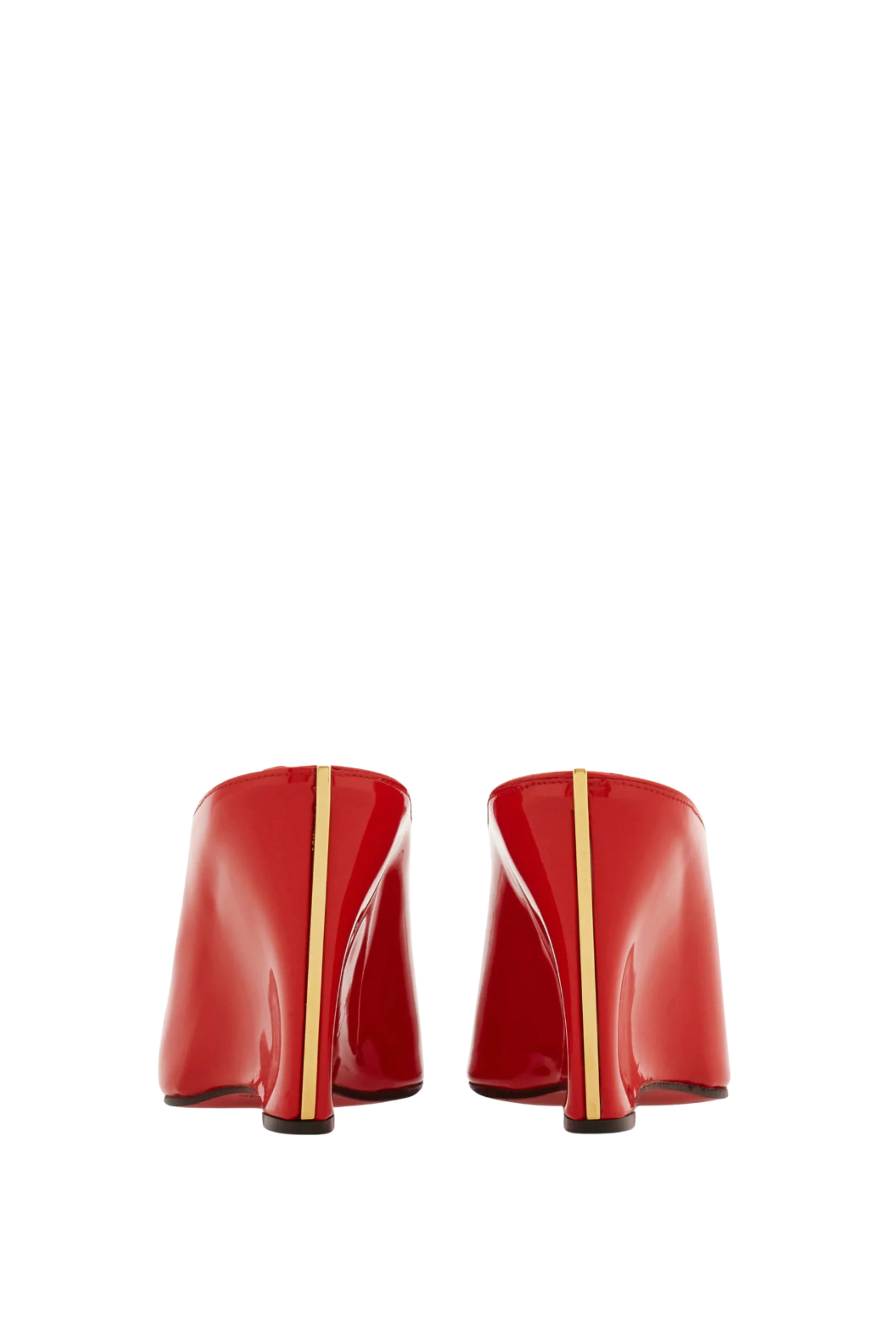 Mule Wedge in Red - Image 3