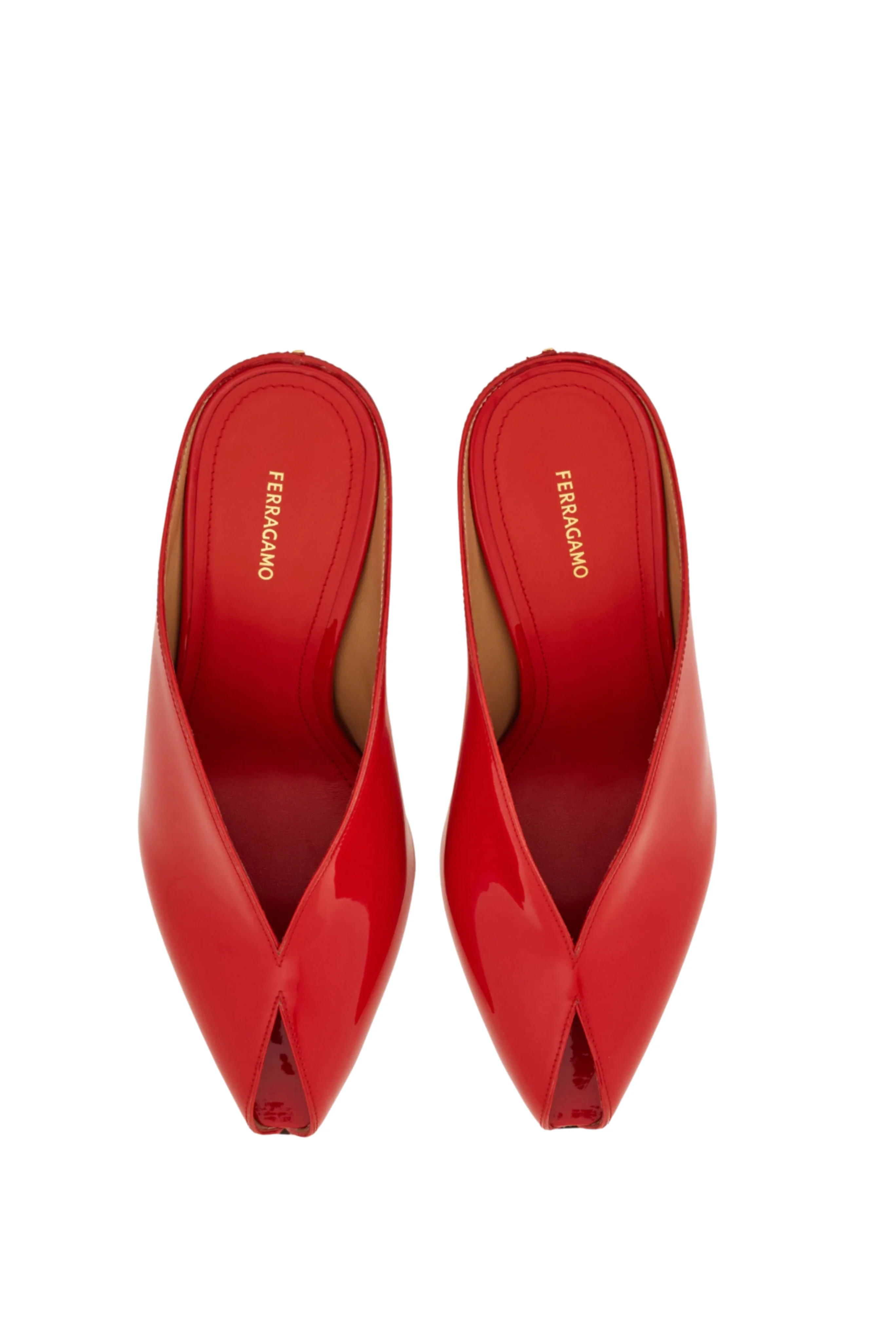 Mule Wedge in Red - Image 4