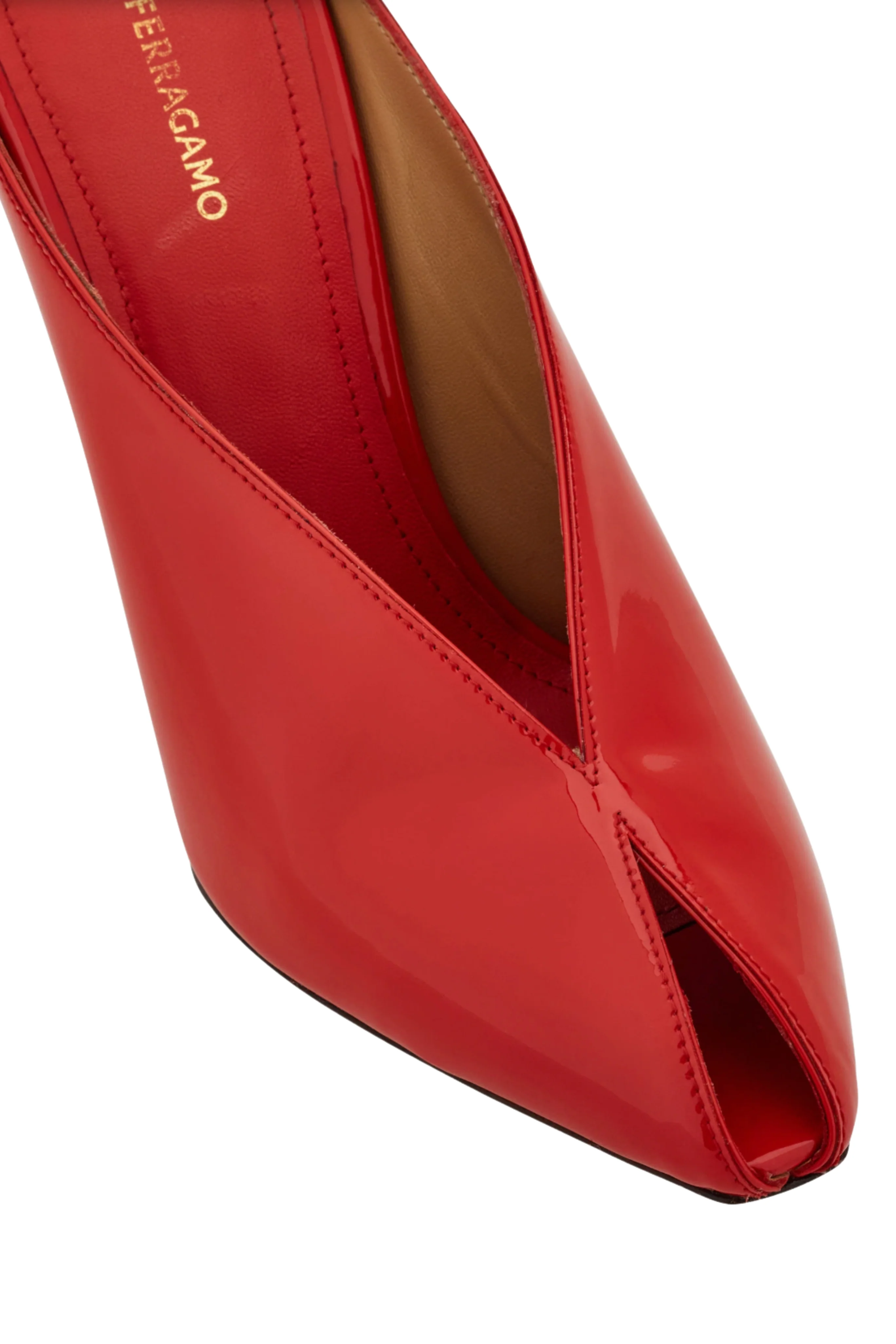 Mule Wedge in Red - Image 5