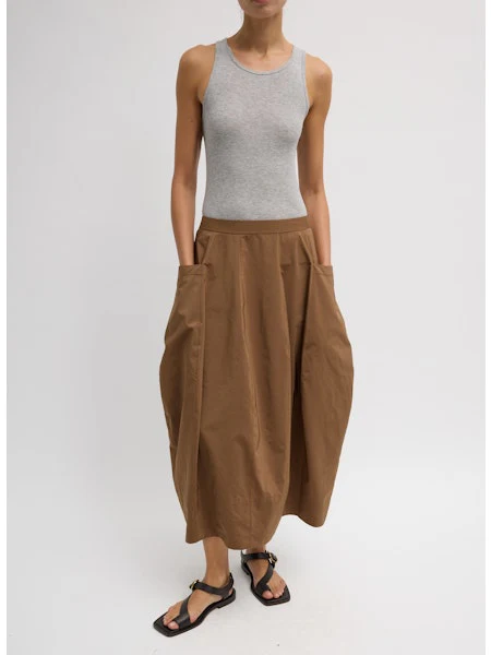 Nylon Lantern Skirt - Image 2